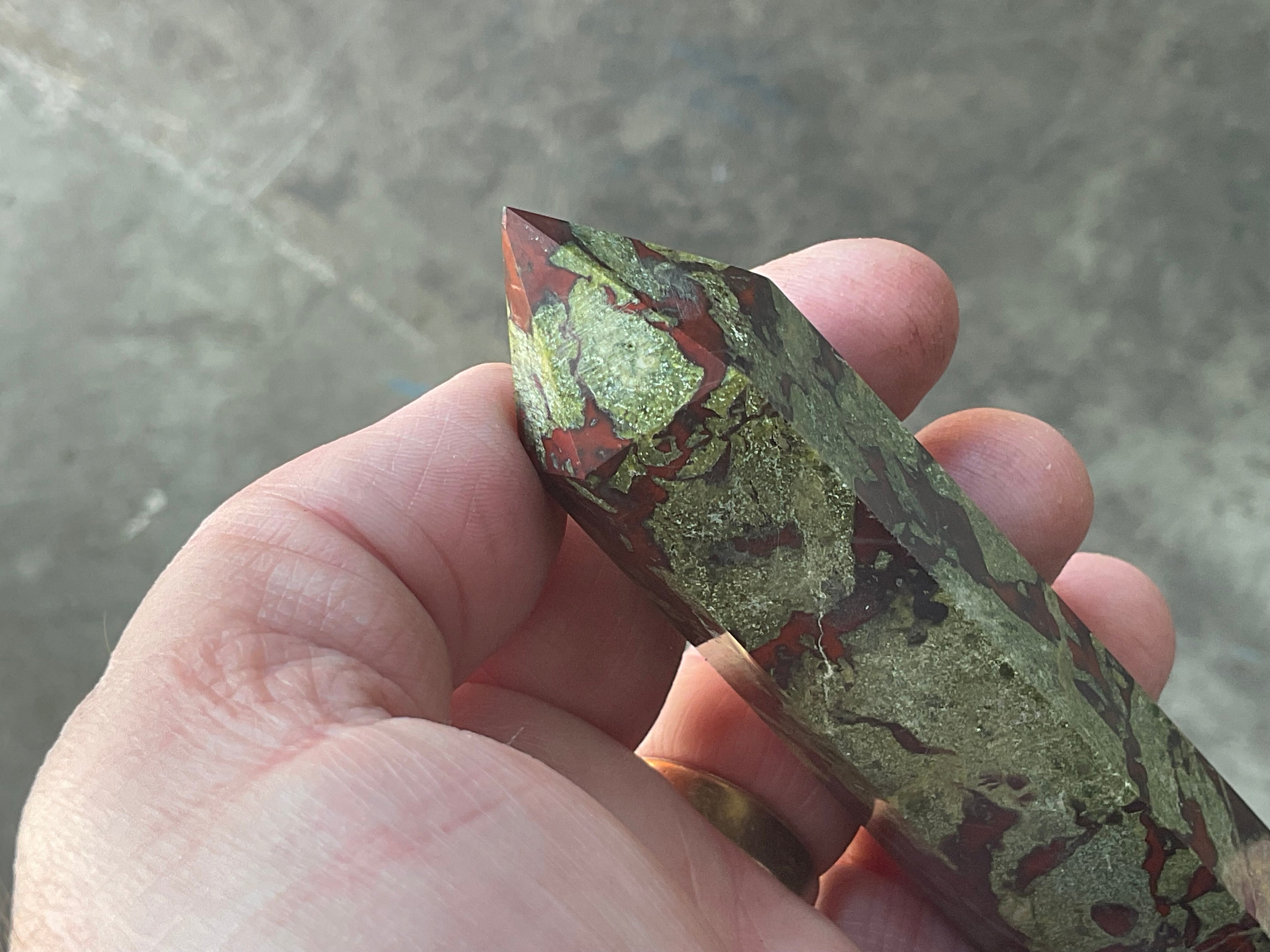 137g Dragons Blood Jasper Generator C