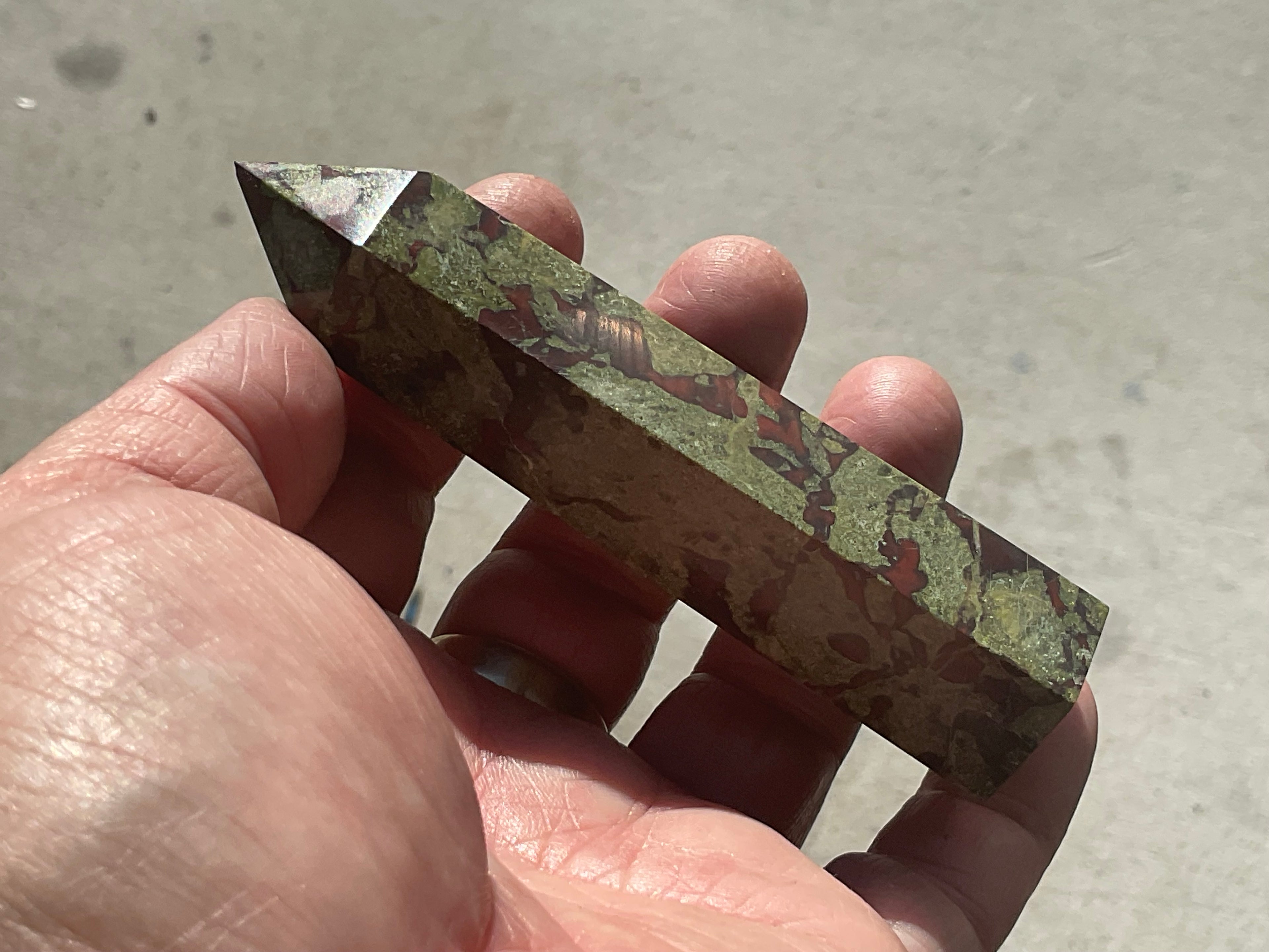 137g Dragons Blood Jasper Generator C