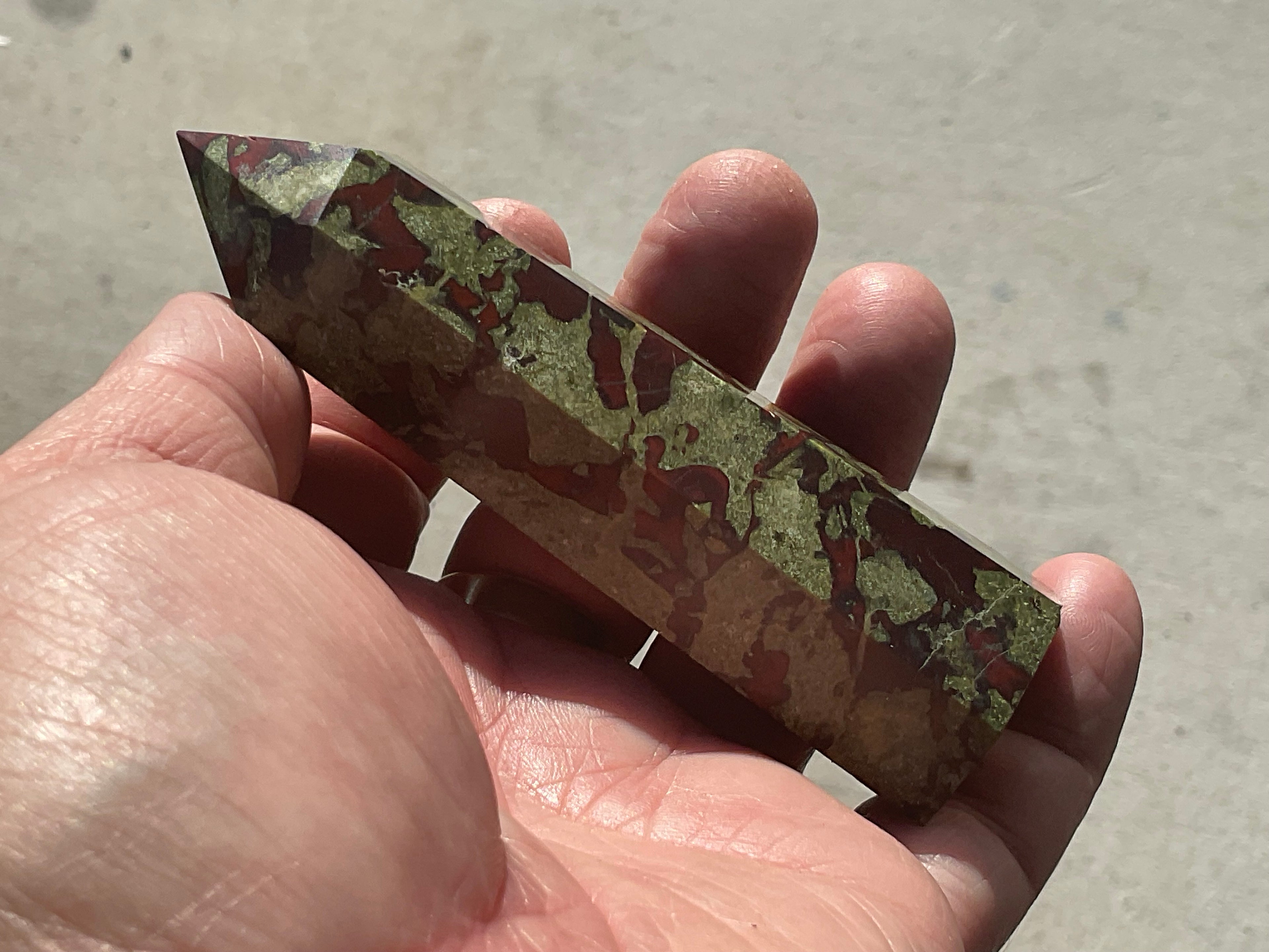 137g Dragons Blood Jasper Generator C