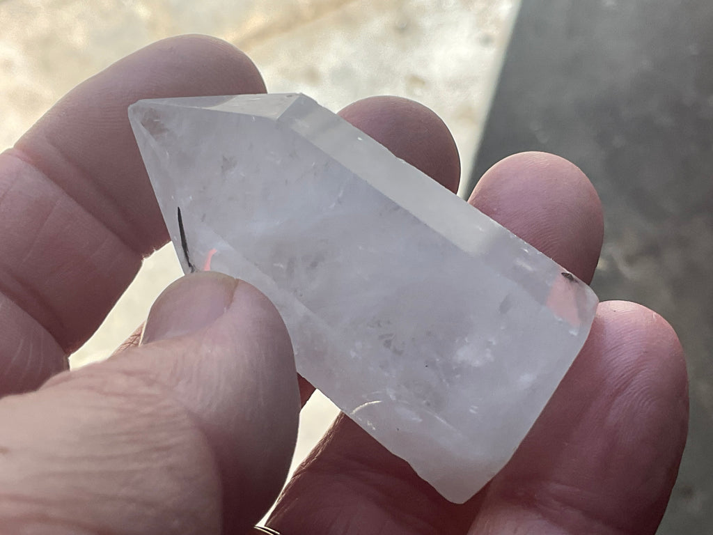 39g Tourmalated Quartz Point 2A