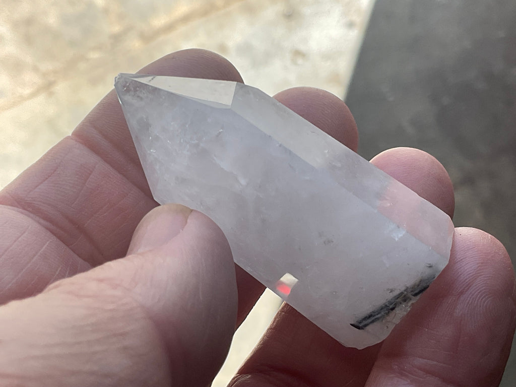 39g Tourmalated Quartz Point 2A