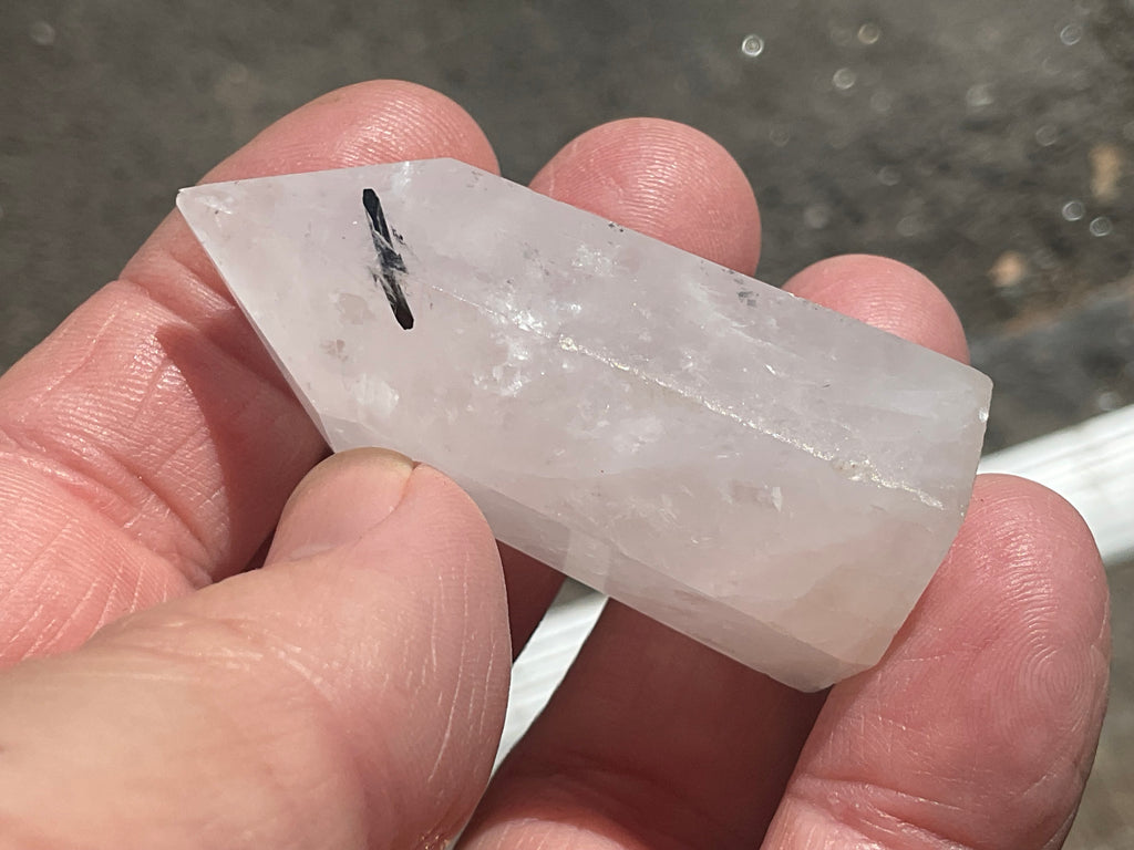 39g Tourmalated Quartz Point 2A