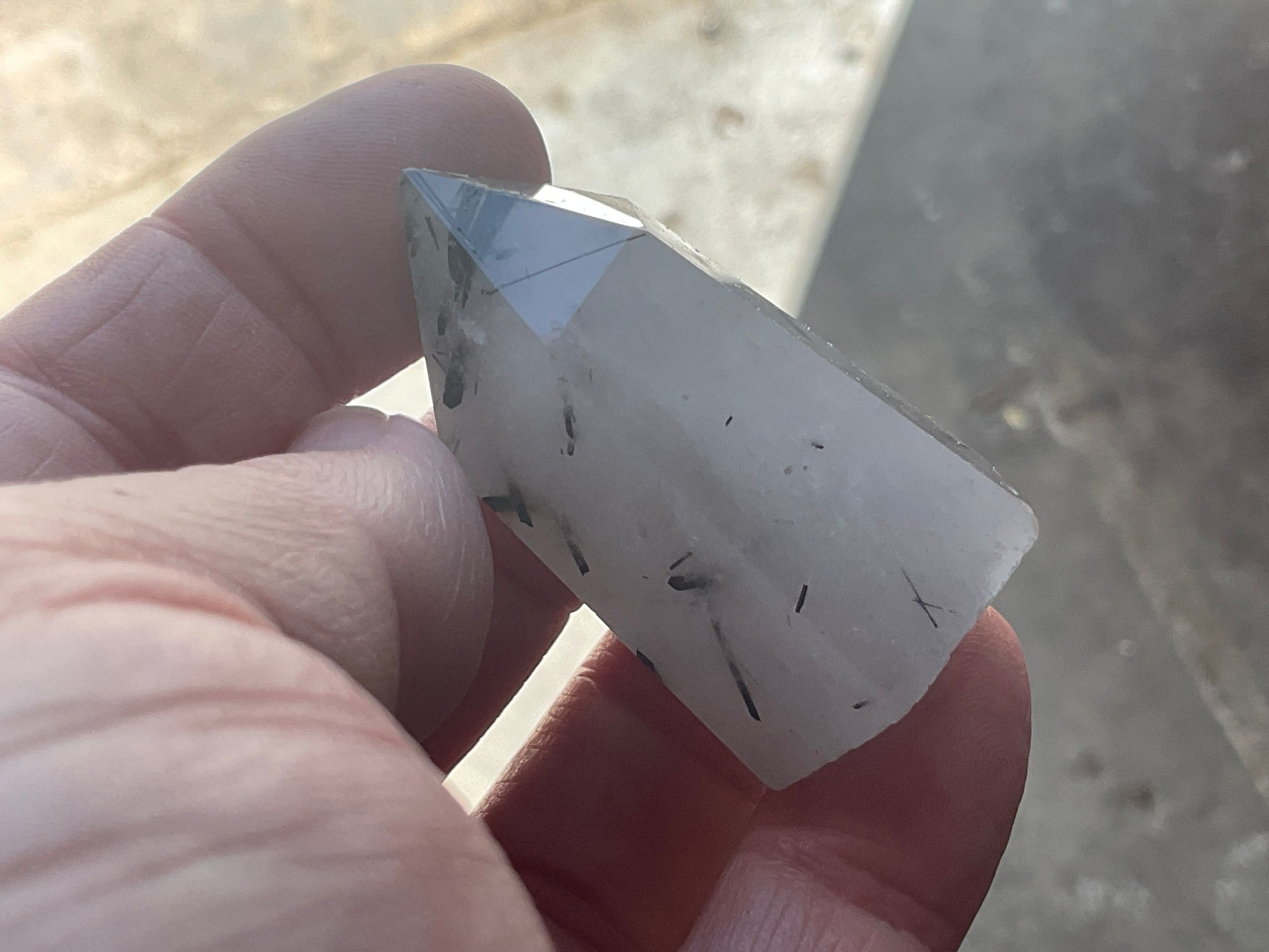 51g Tourmalated Quartz Point 2C