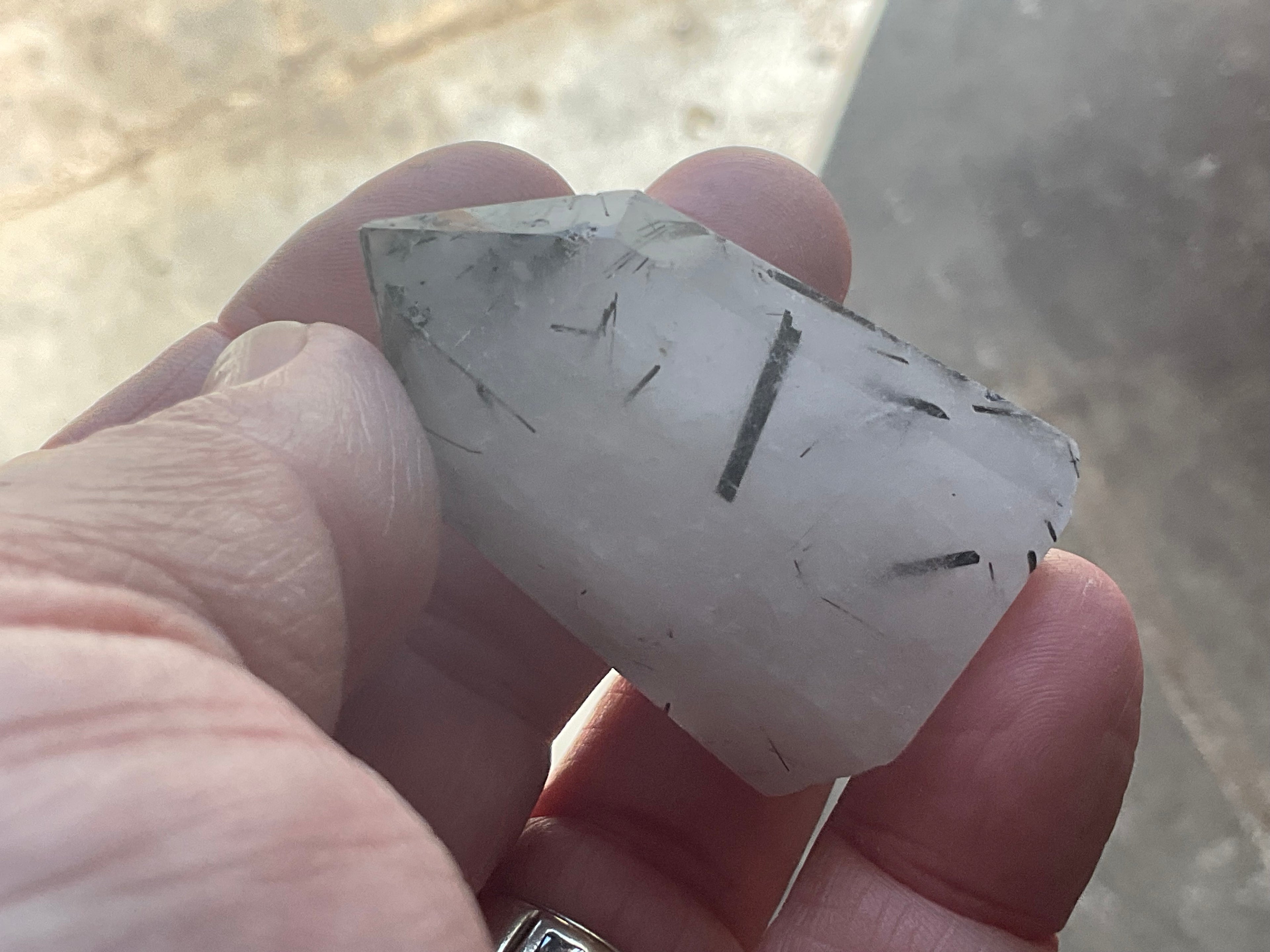 51g Tourmalated Quartz Point 2C