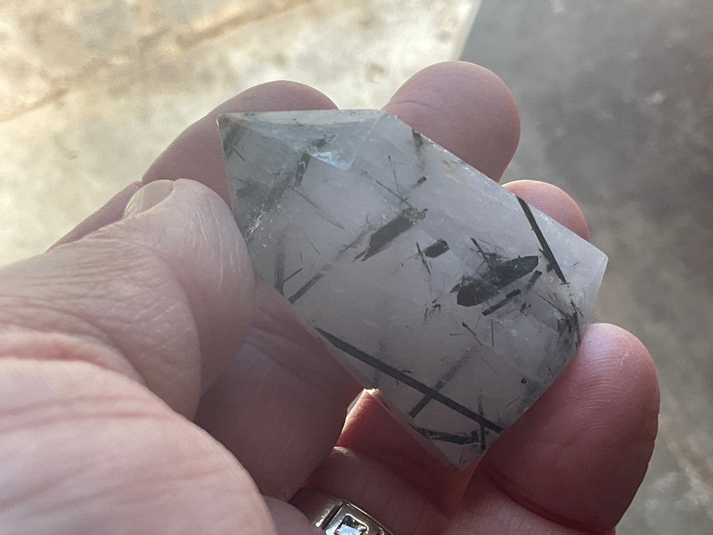 51g Tourmalated Quartz Point 2C