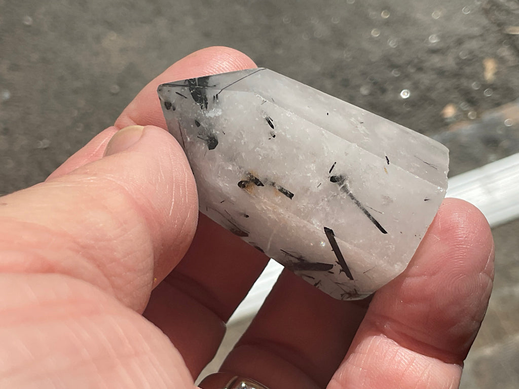 51g Tourmalated Quartz Point 2C