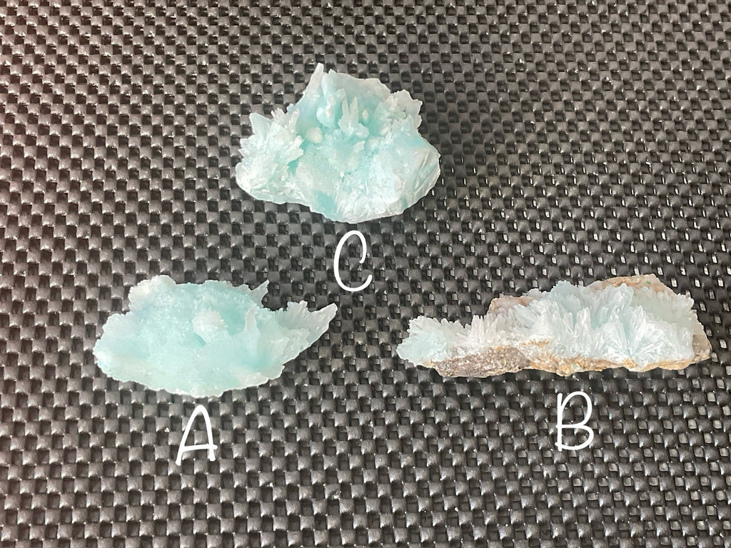 Rare** 62g Blue Aragonite Specimen A from Yunan, China