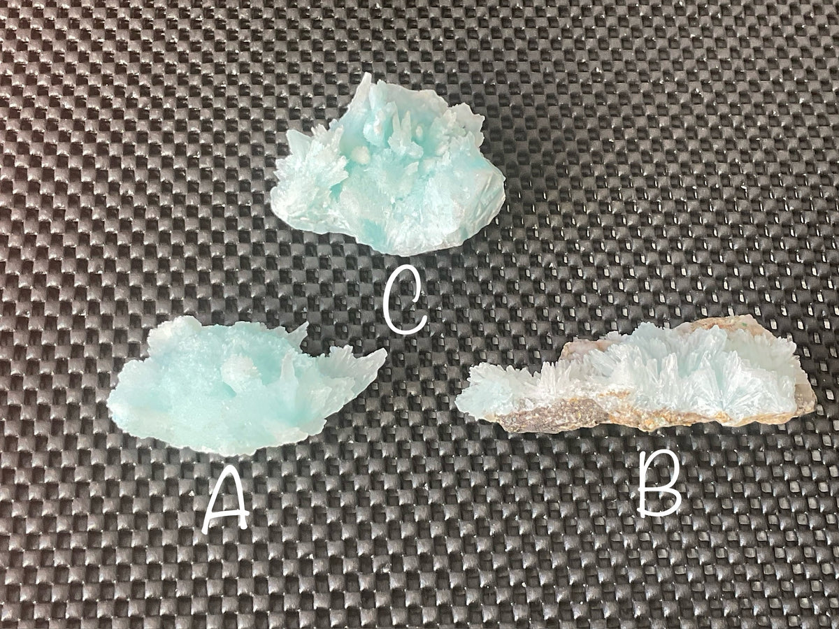 Rare** 62g Blue Aragonite Specimen A from Yunan, China