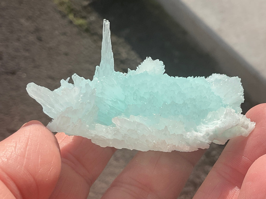 Rare** 62g Blue Aragonite Specimen A from Yunan, China