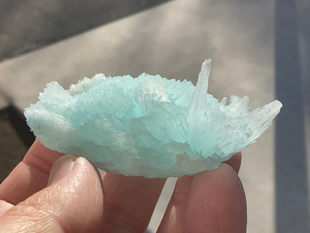 Rare** 62g Blue Aragonite Specimen A from Yunan, China