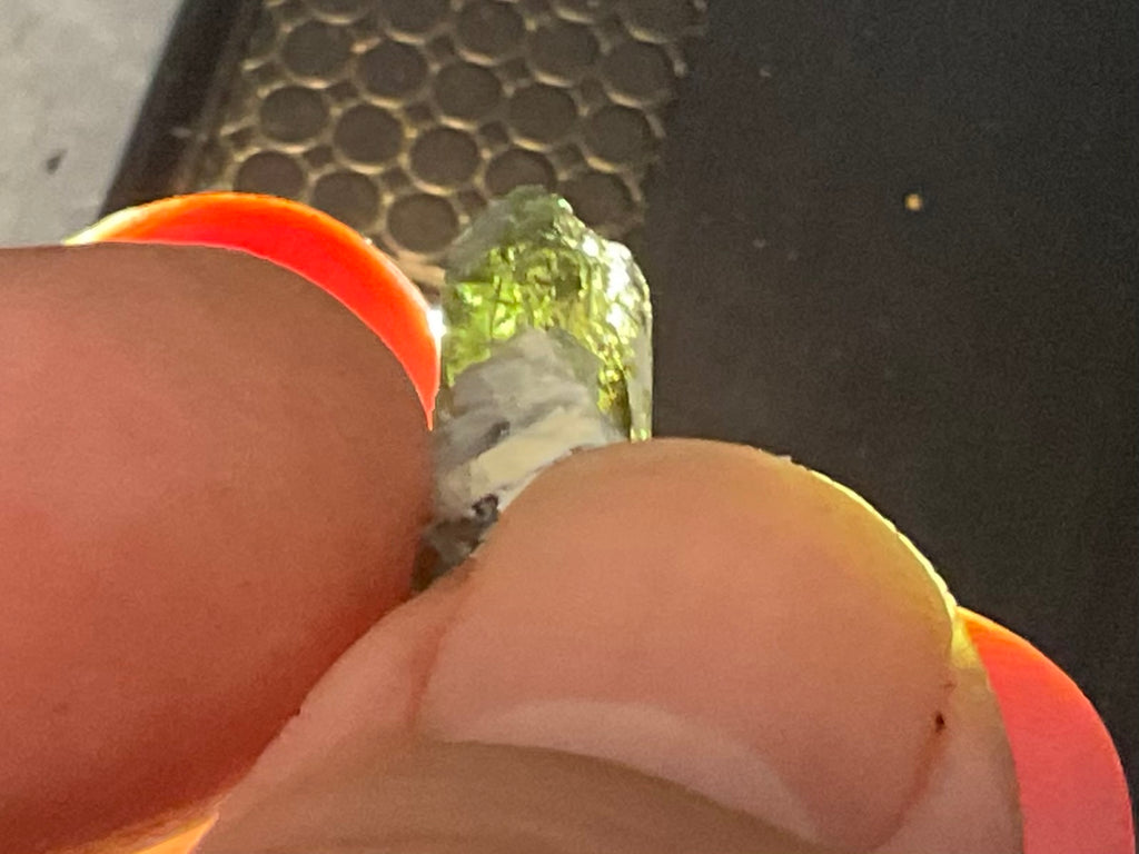 2g Diopside Crystal Specimen 1B from Yinnietharra, Australia