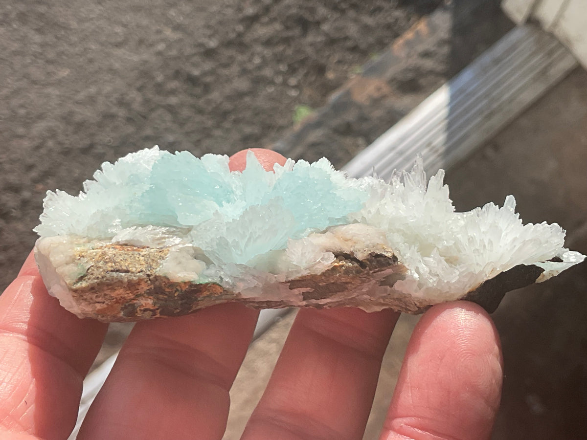 84g Blue Aragonite Specimen B from Yunan, China