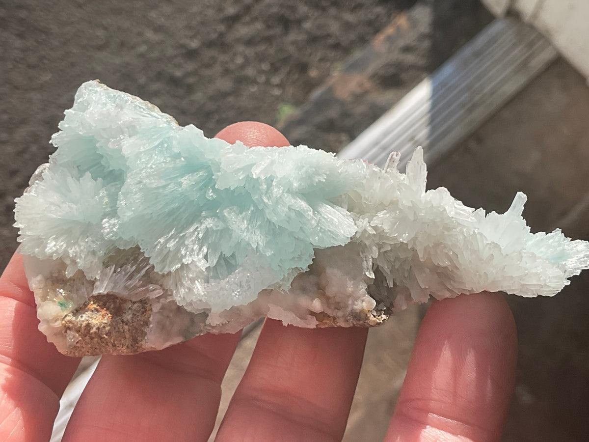 84g Blue Aragonite Specimen B from Yunan, China