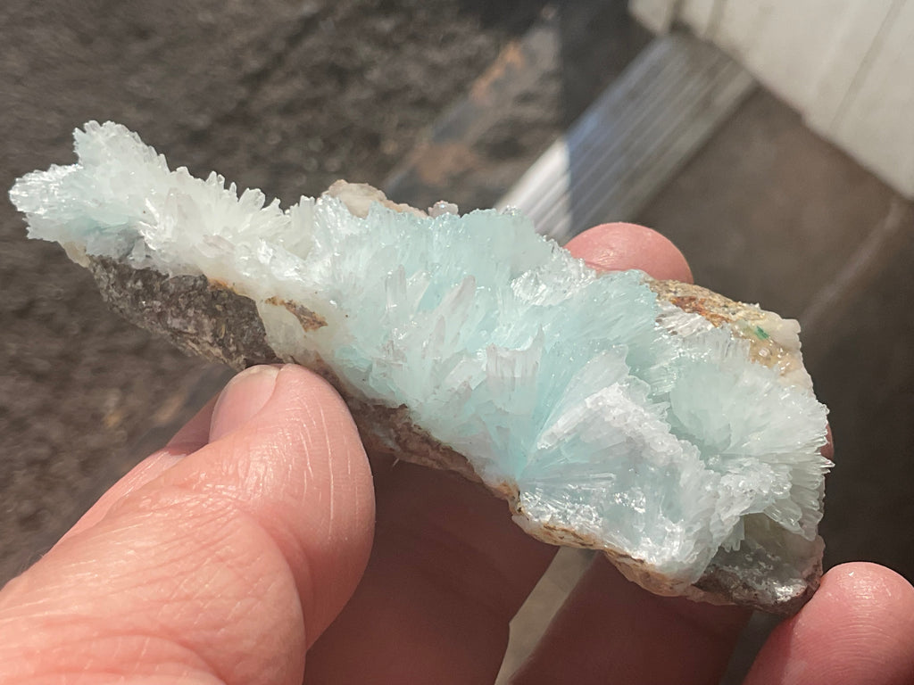 84g Blue Aragonite Specimen B from Yunan, China