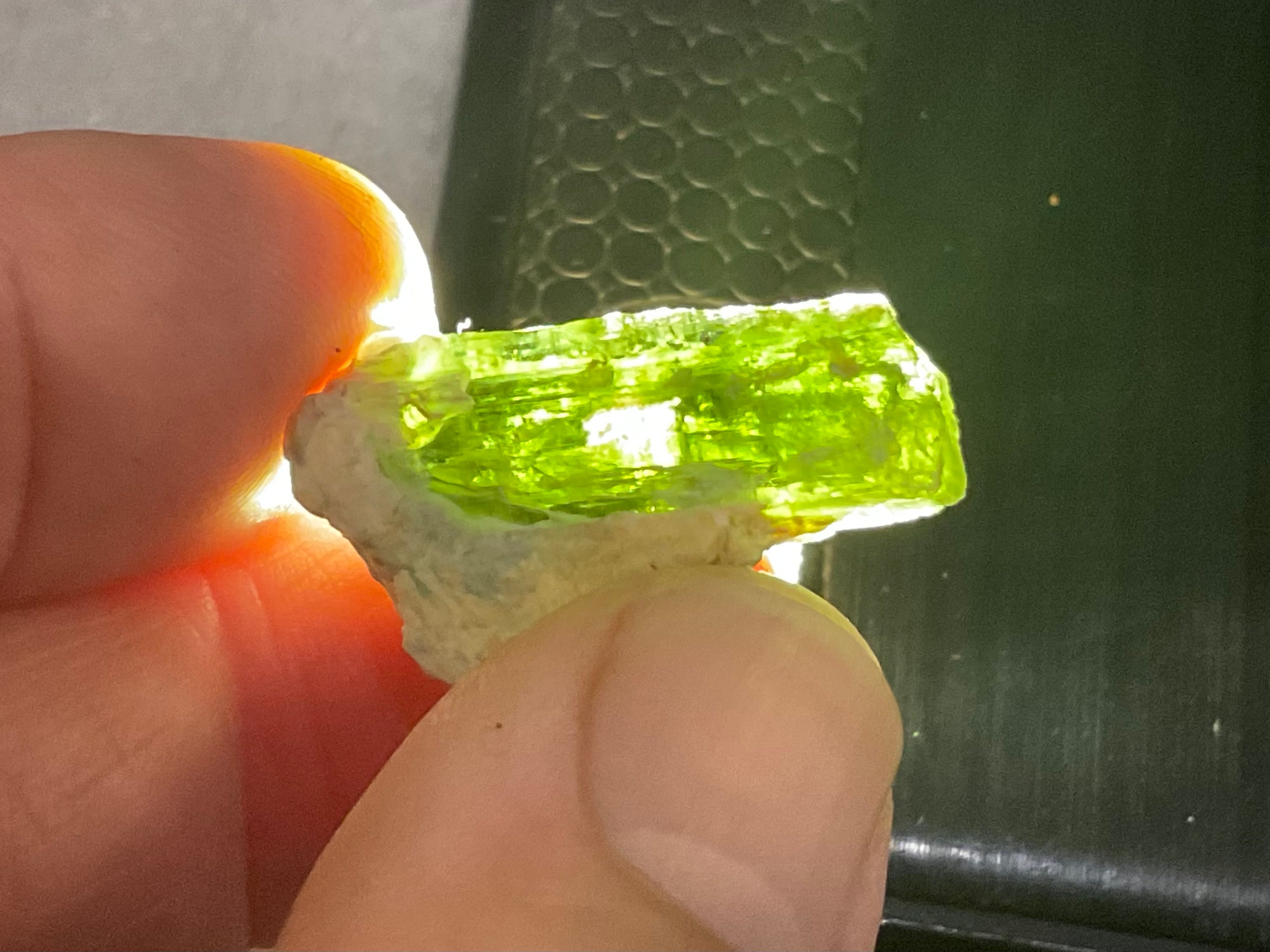 6g Diopside Crystal Specimen 3A from Yinnietharra, Australia
