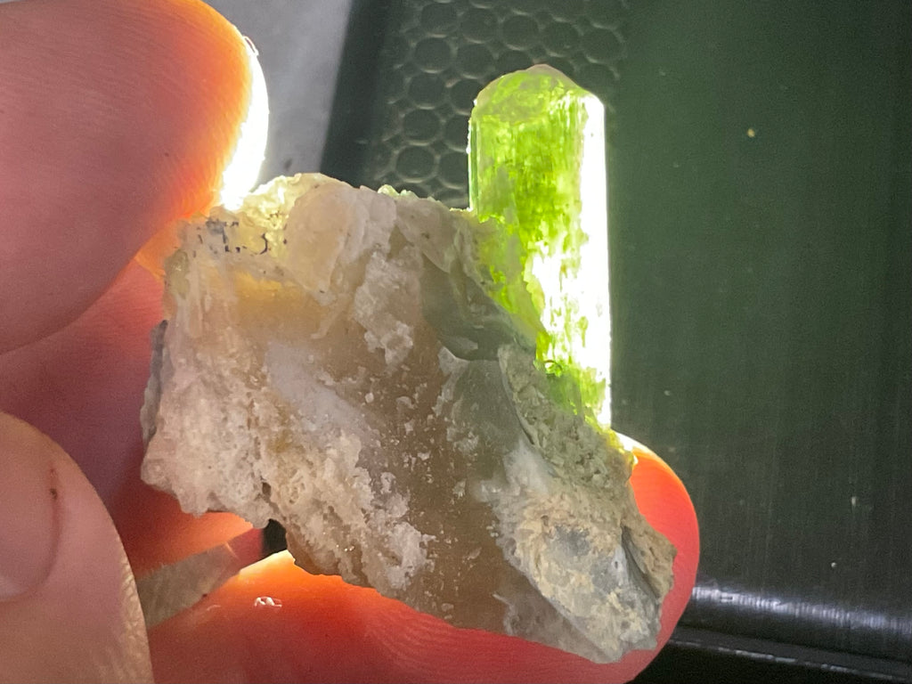 16g Diopside Crystal Specimen 3B from Yinnietharra, Australia