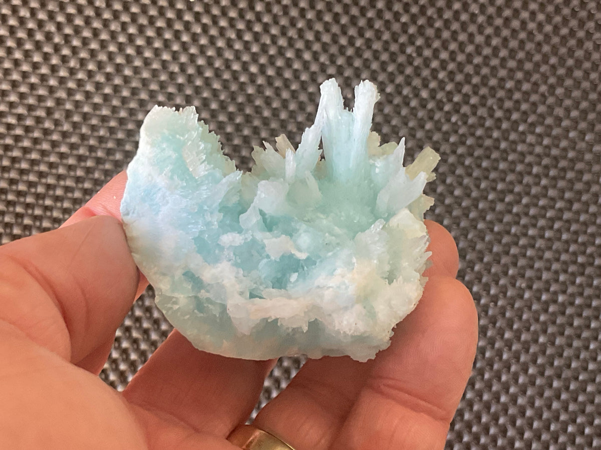 Rare ** 120g Blue Aragonite Specimen C from Yunnan, China
