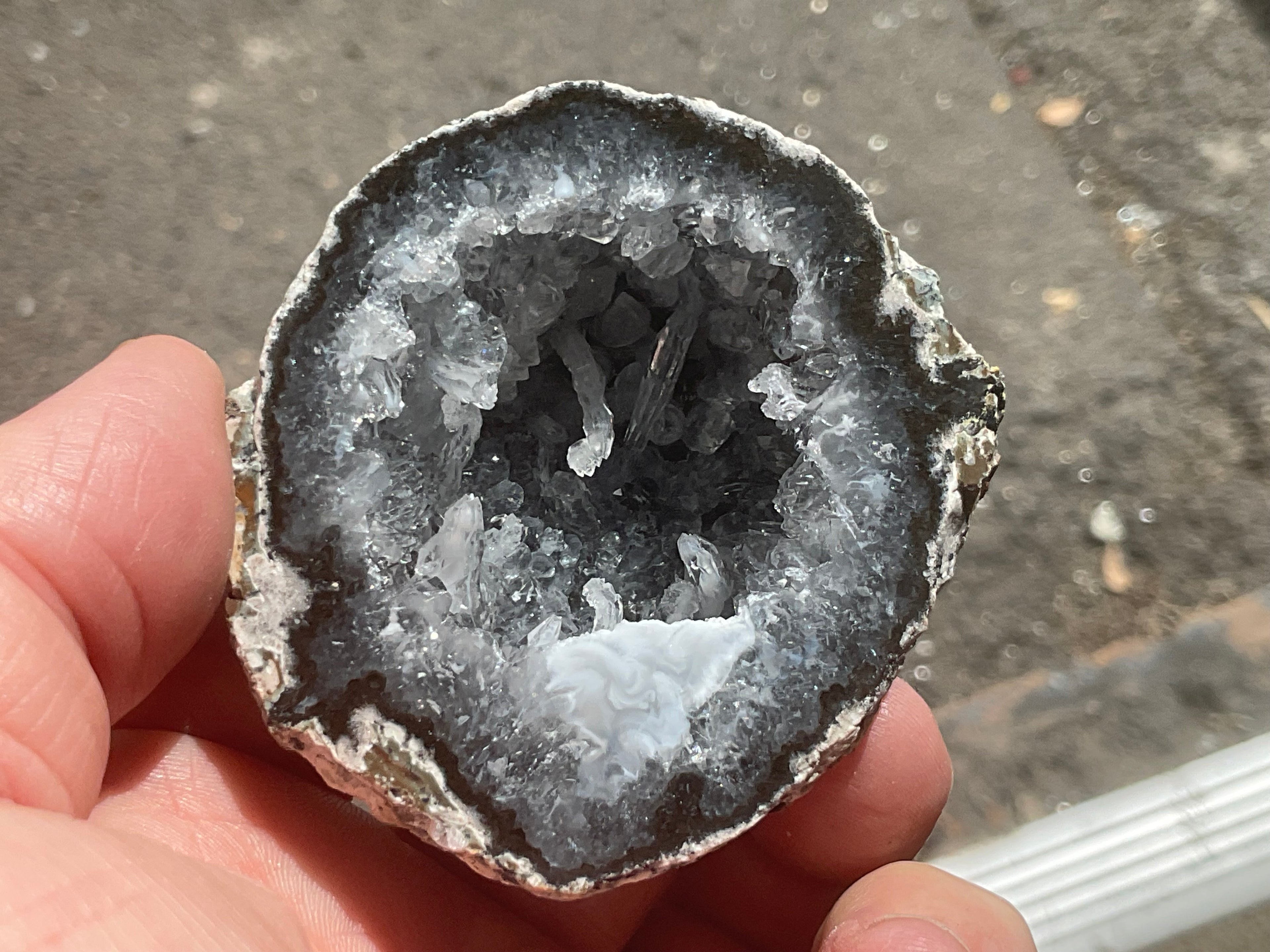 106g Mexican Geode Half 1A