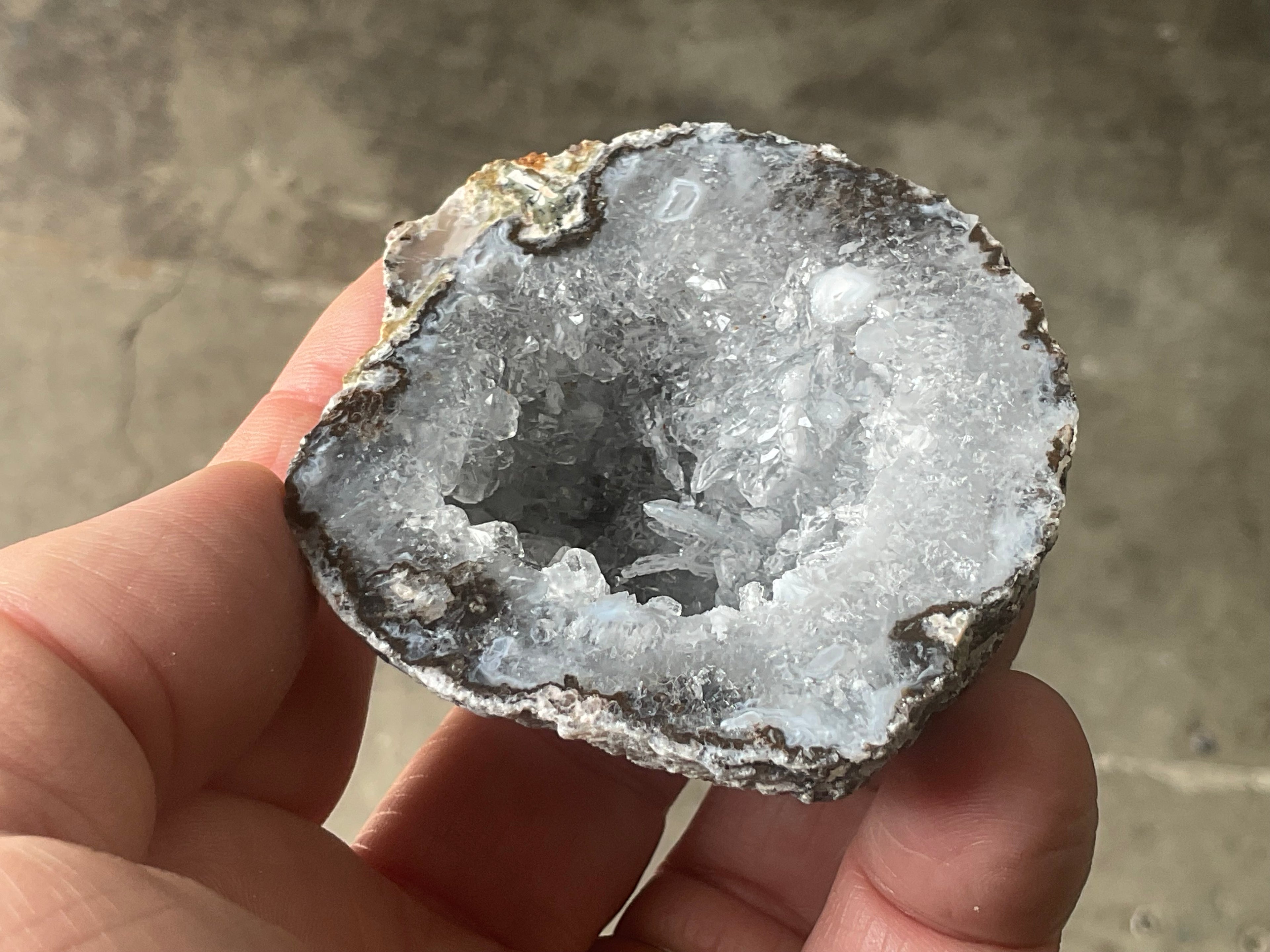 106g Mexican Geode Half 1B