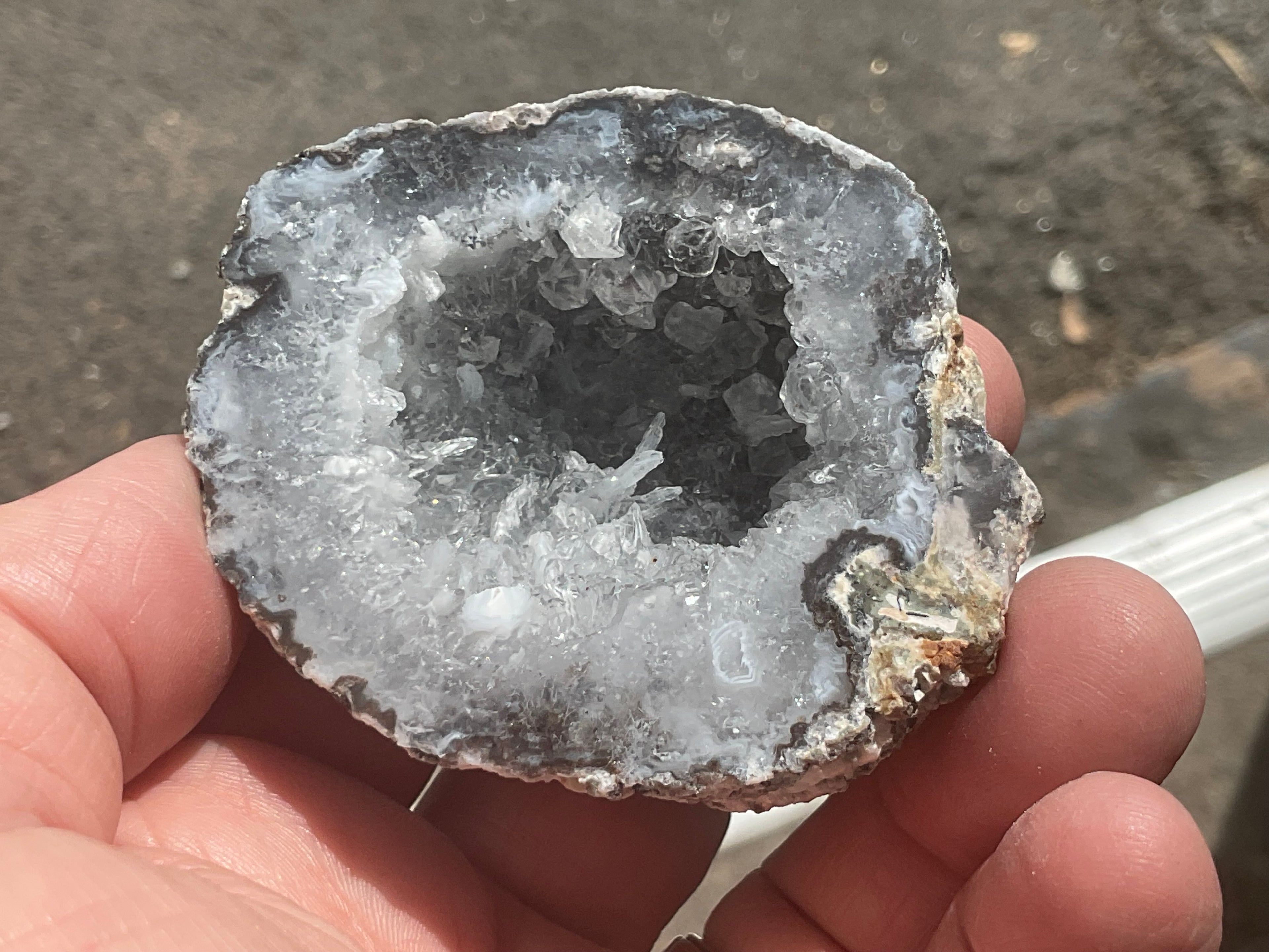 106g Mexican Geode Half 1B