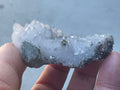 76g Quartz Cluster with Chalcopyrite and Pyrite Specimen 2A