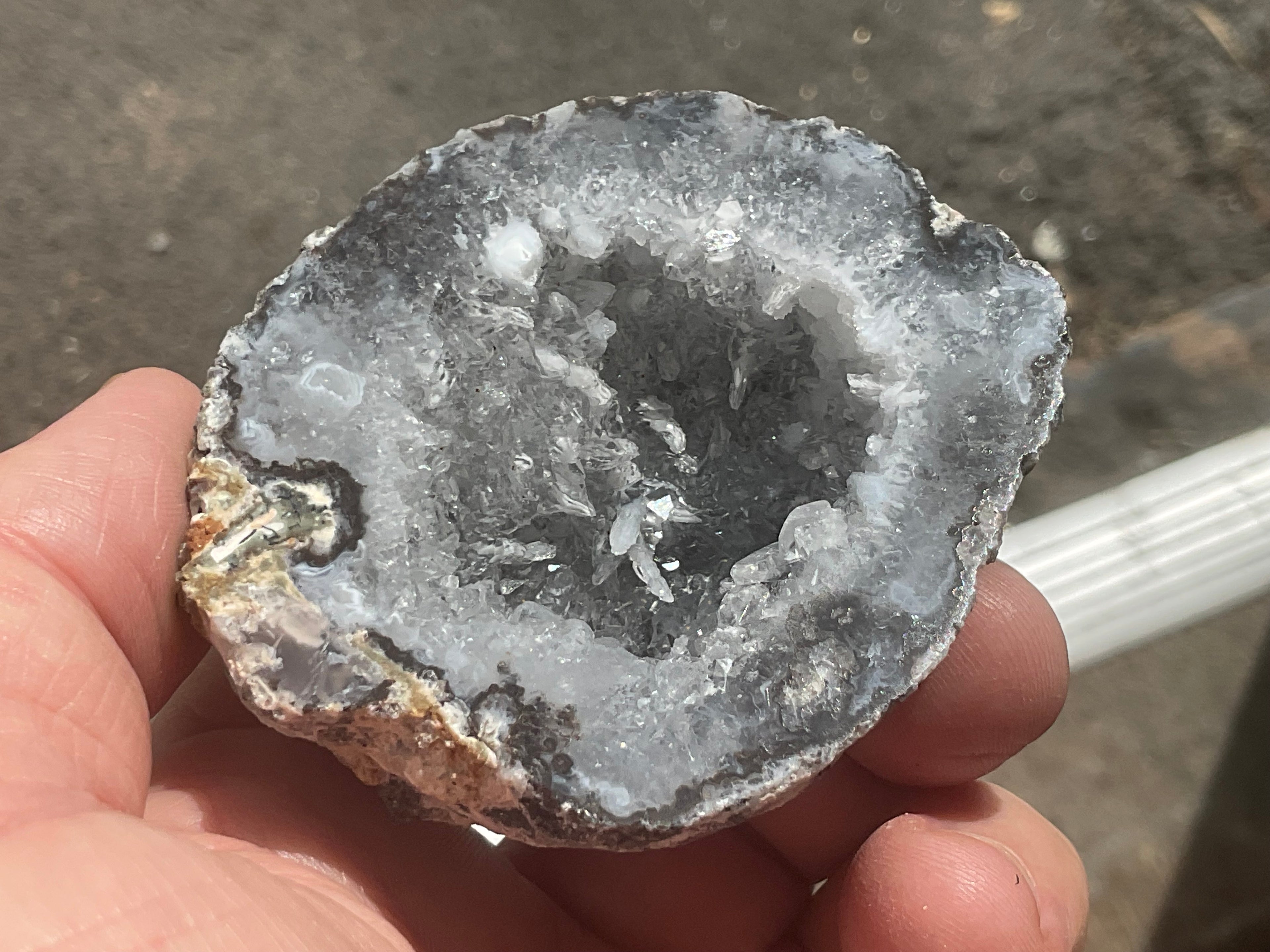 106g Mexican Geode Half 1B