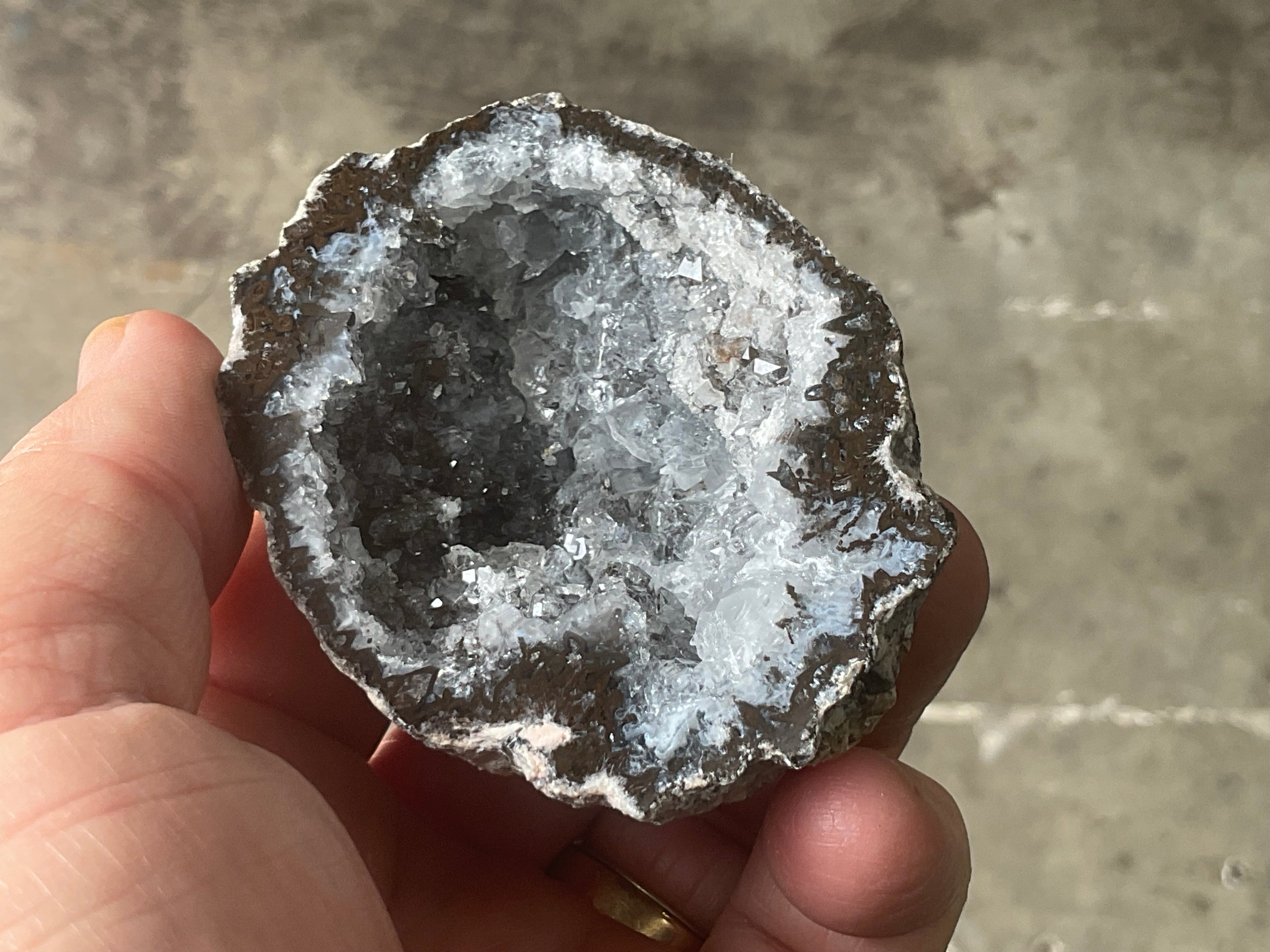 106g Mexican Geode Half 1C
