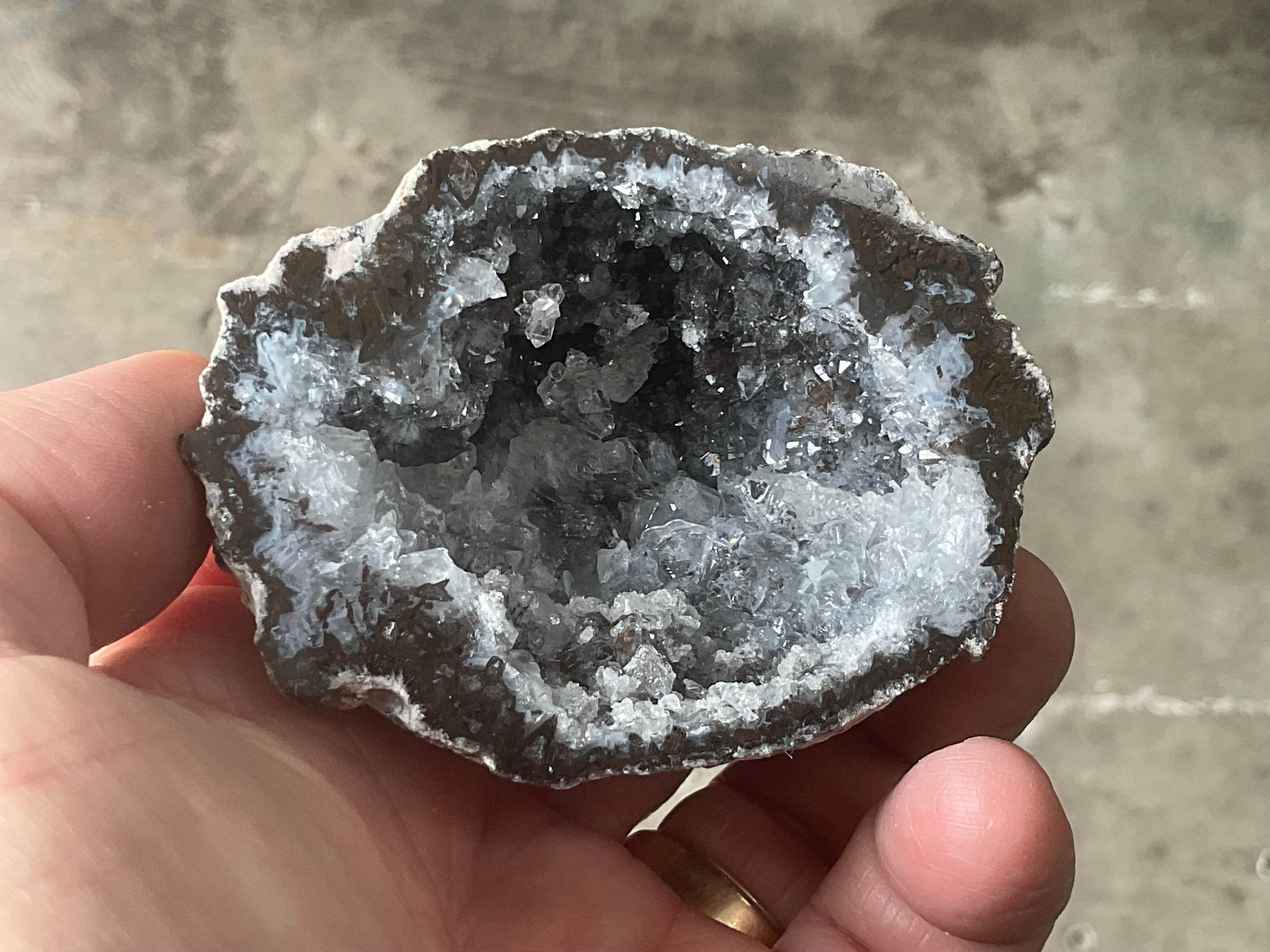 106g Mexican Geode Half 1C