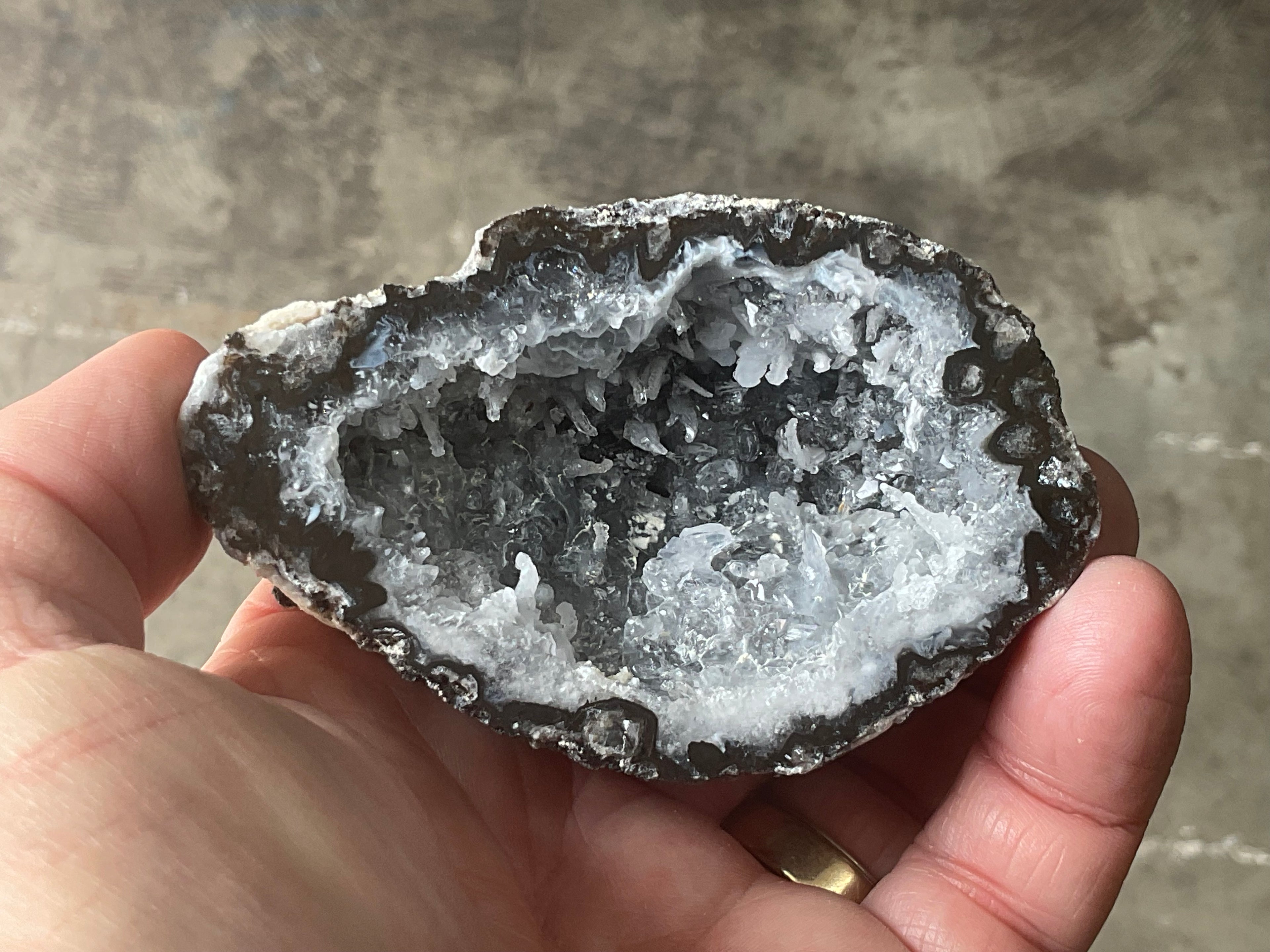 112g Mexican Geode Half 2A