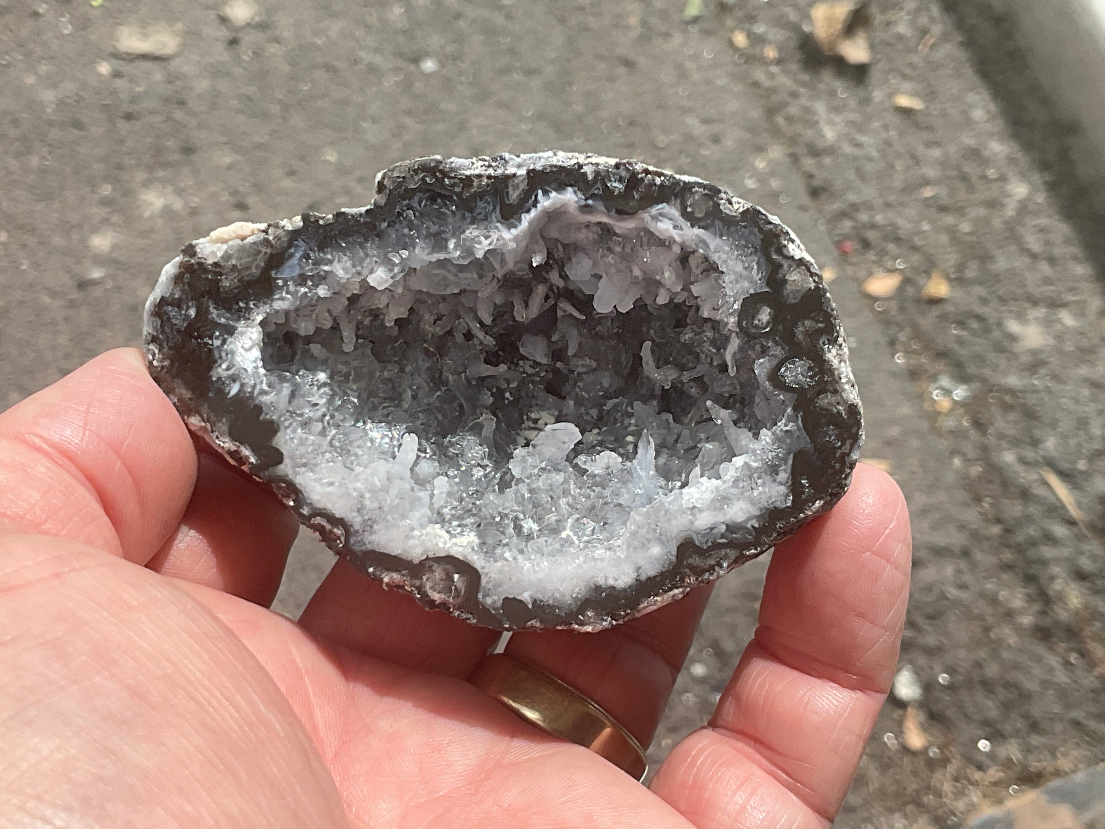 112g Mexican Geode Half 2A