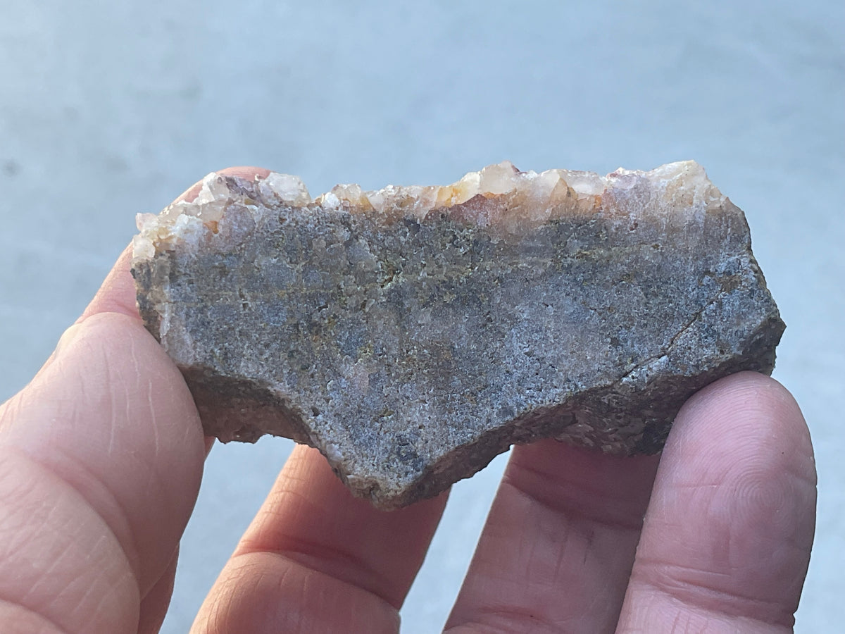 70g Hematite Quartz Cluster