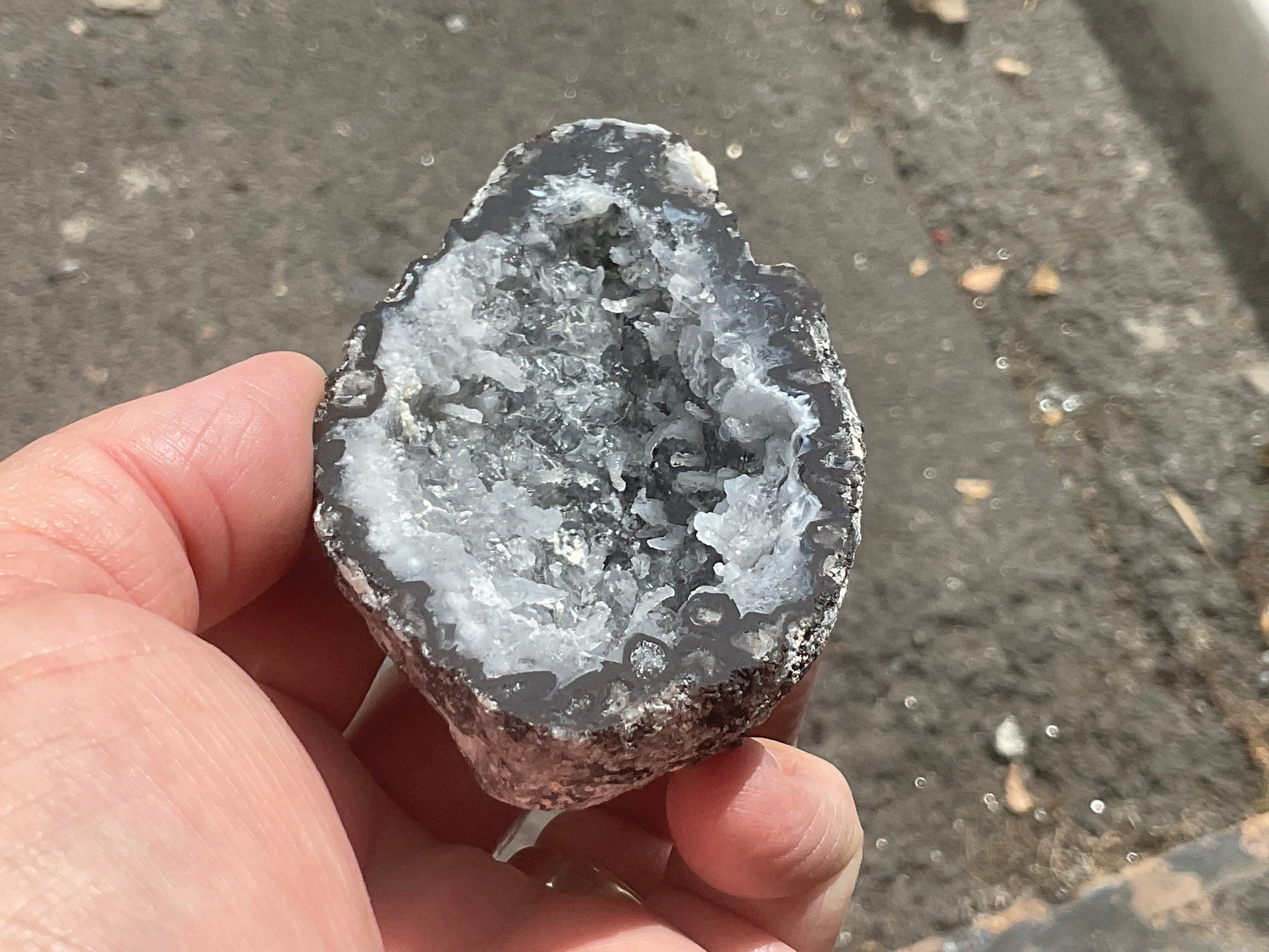112g Mexican Geode Half 2A