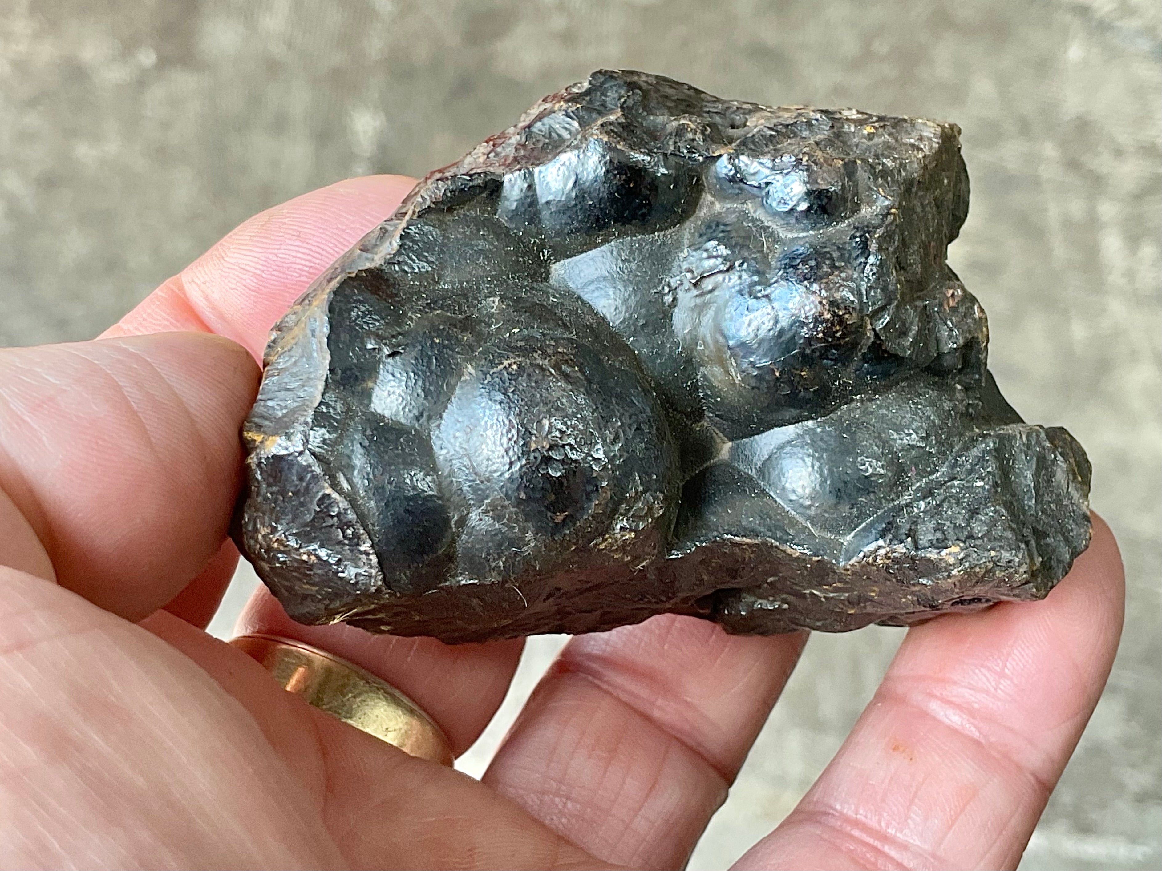 216g Botryoidal Hematite Specimen 2B