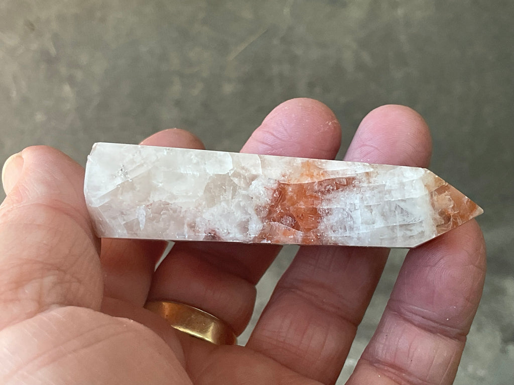 92g Orange Dog Tooth Calcite Generator 1C