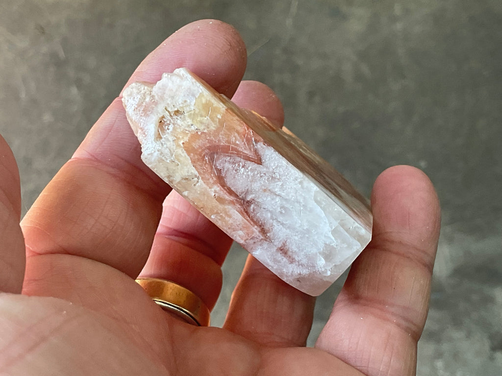 92g Orange Dog Tooth Calcite Generator 1C