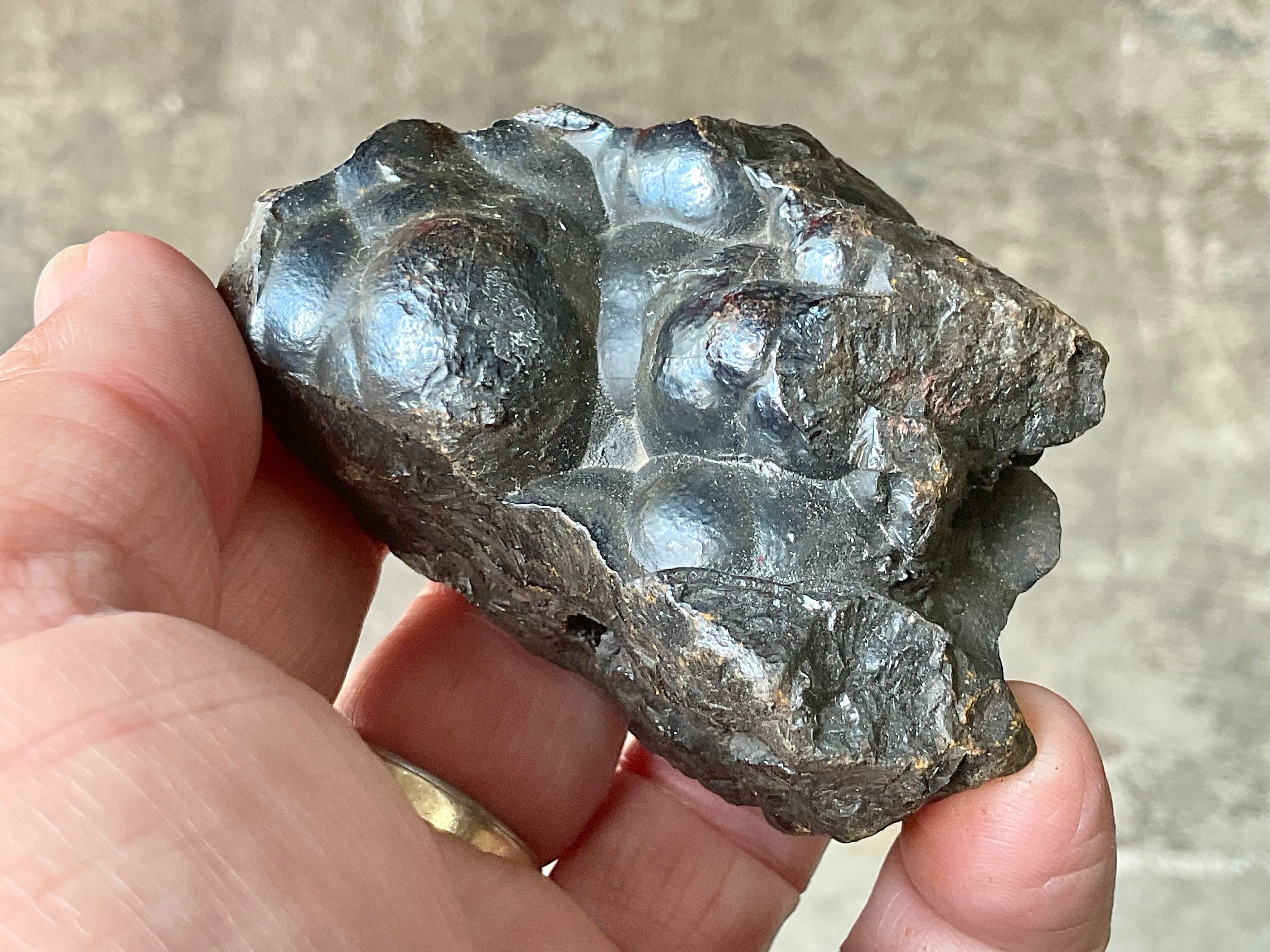 216g Botryoidal Hematite Specimen 2B