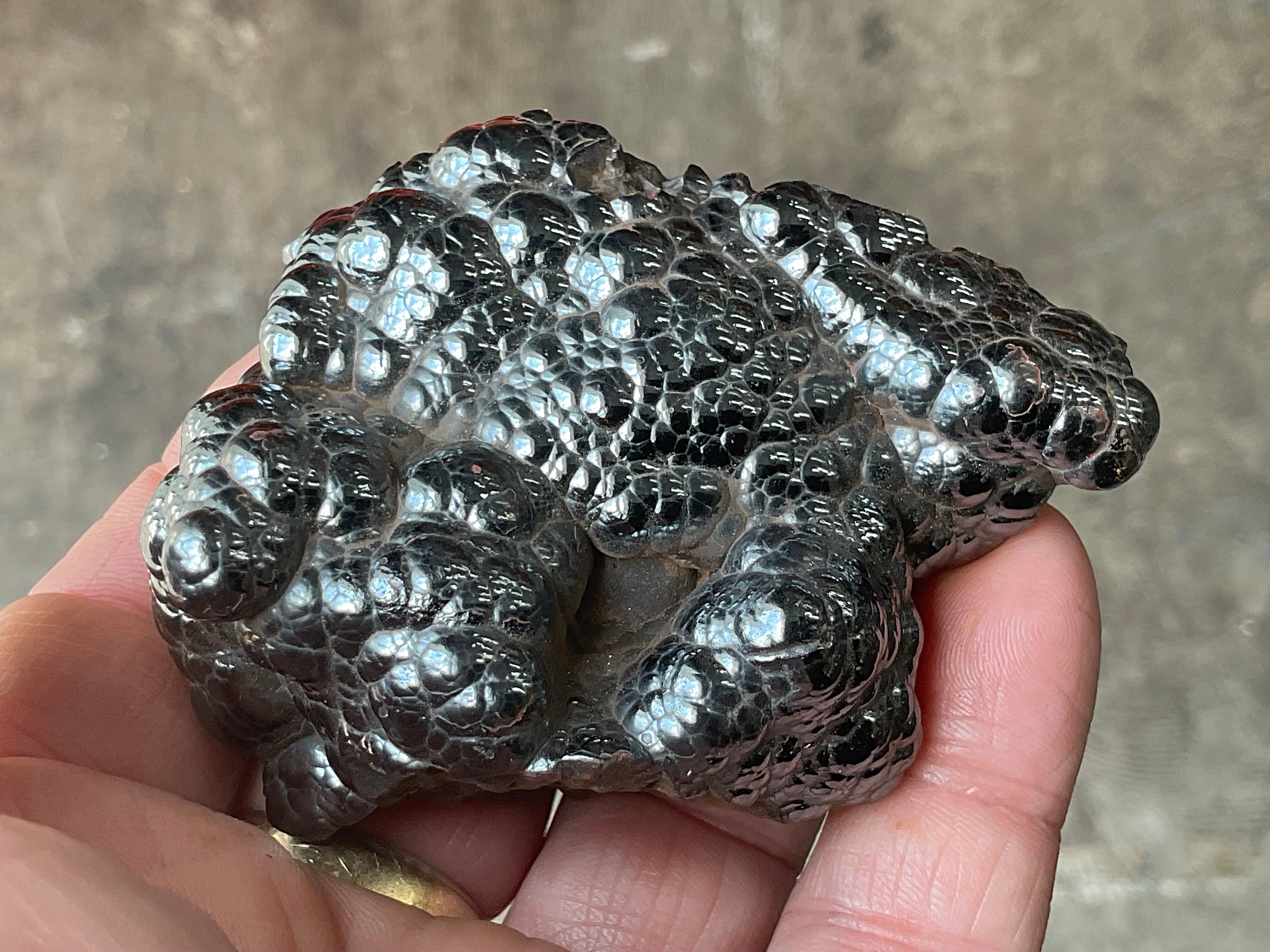 220g Botryoidal Hematite Specimen 2C