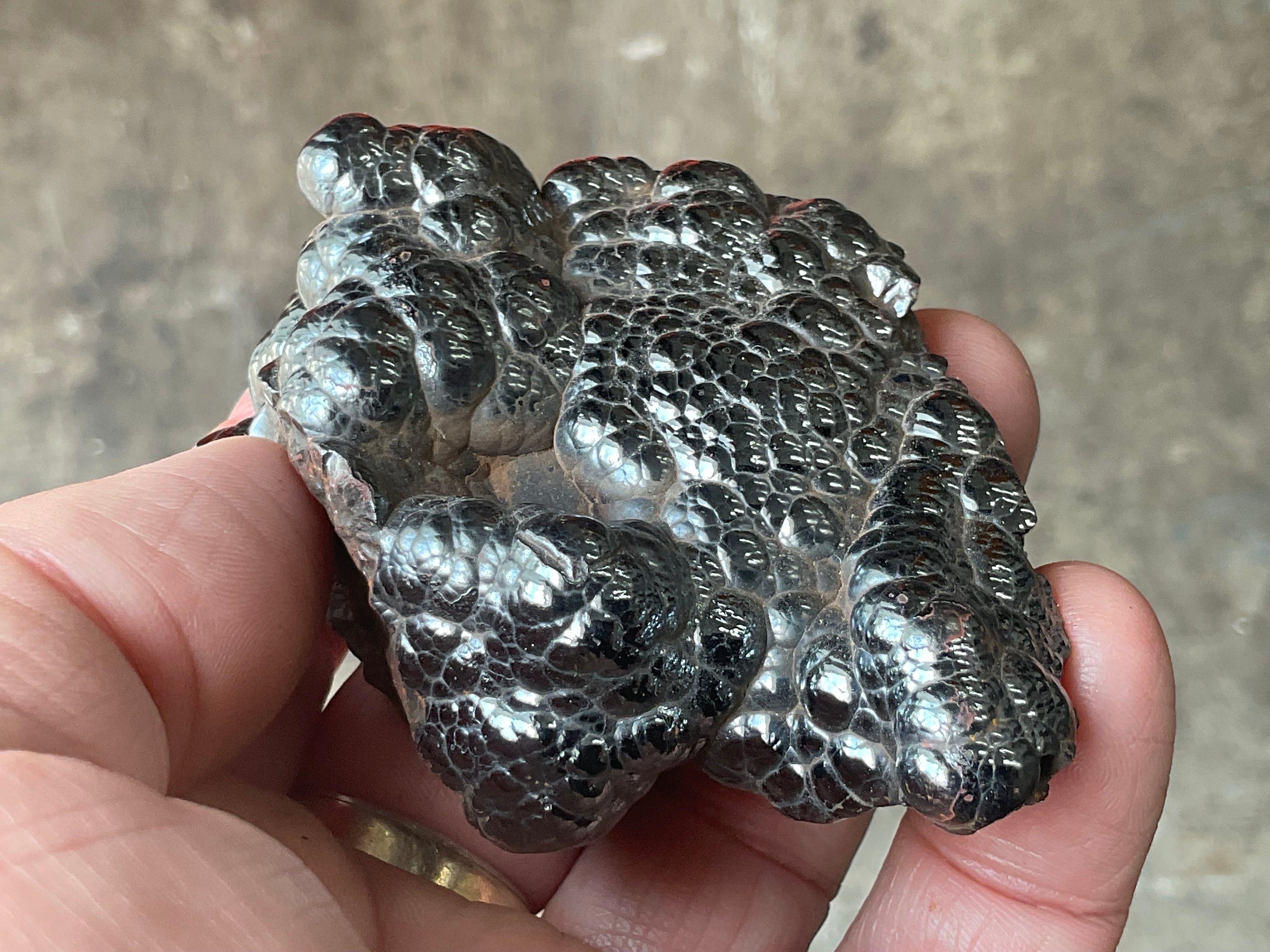 220g Botryoidal Hematite Specimen 2C