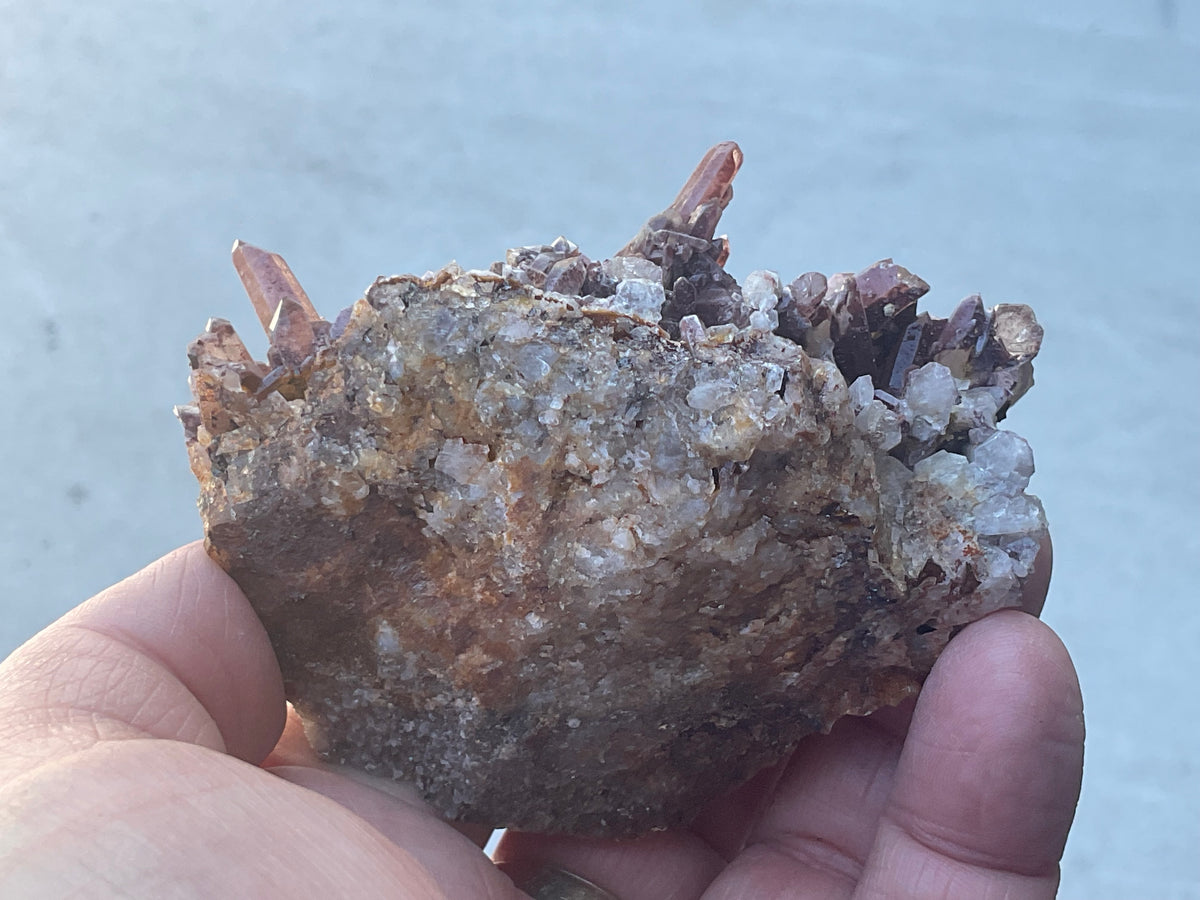 178g Hematite Quartz Specimen