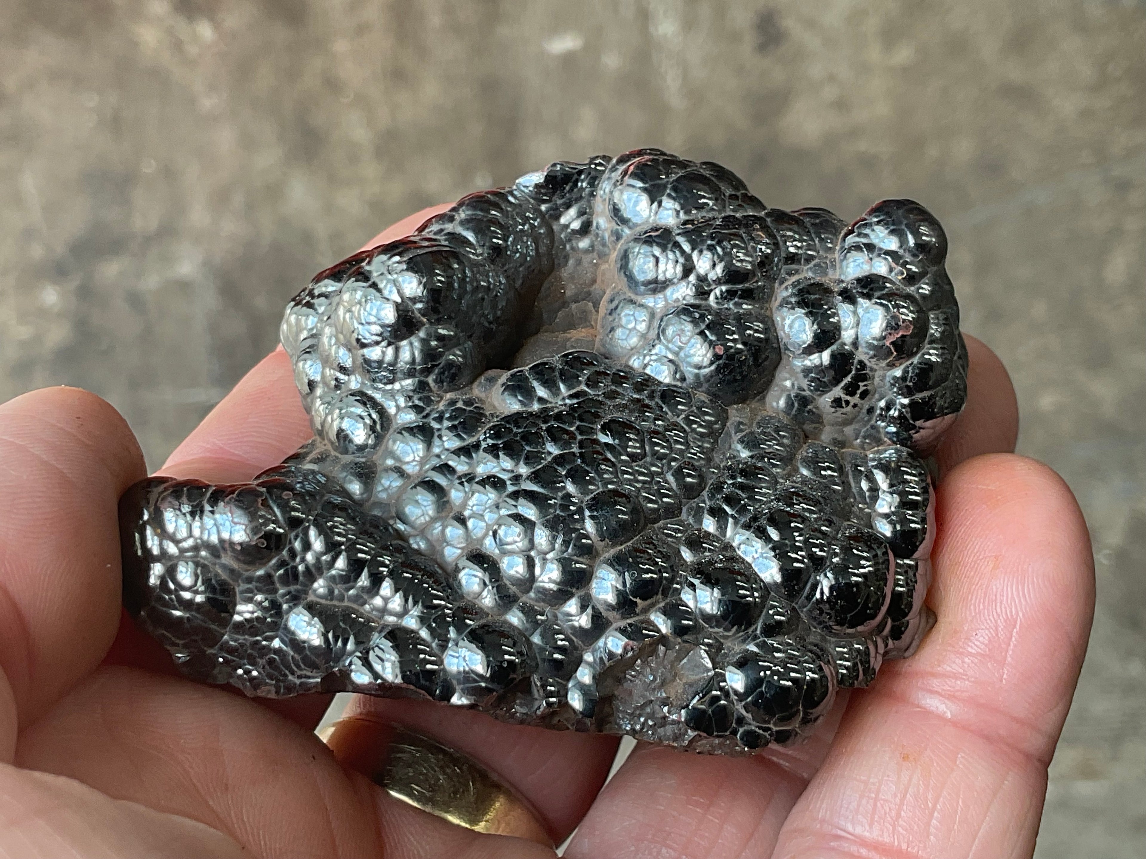 220g Botryoidal Hematite Specimen 2C
