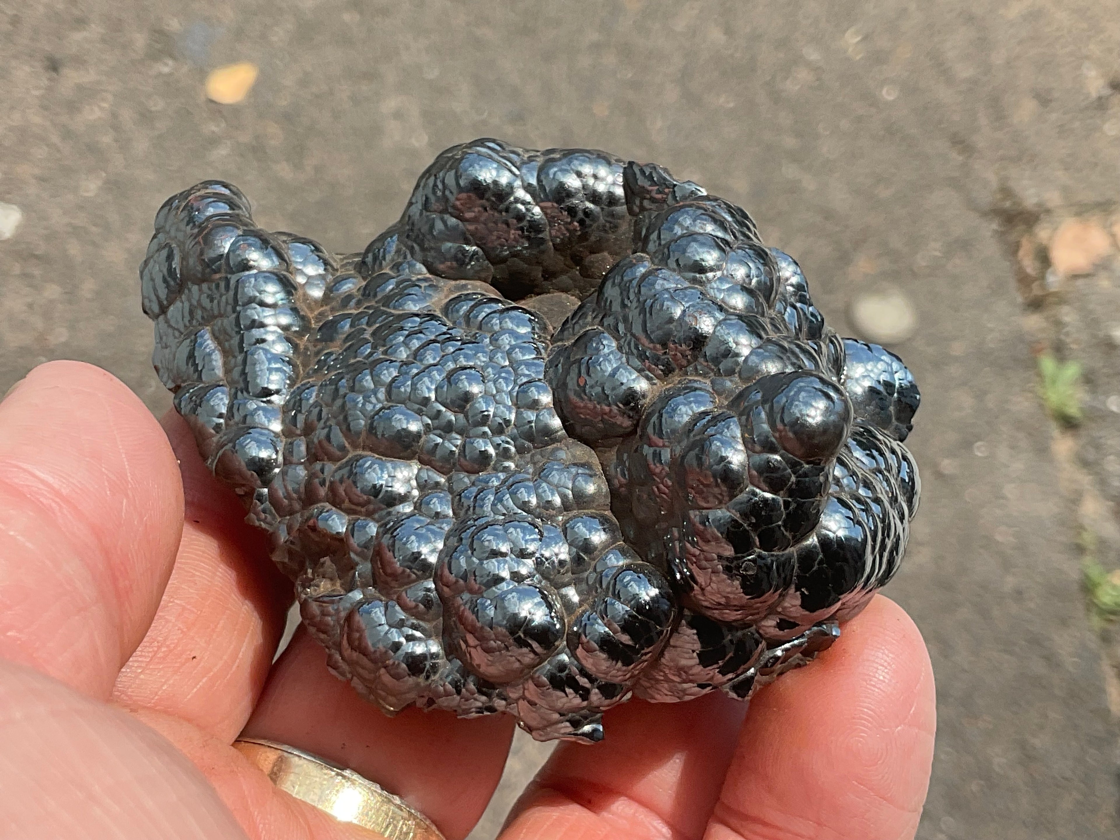 220g Botryoidal Hematite Specimen 2C