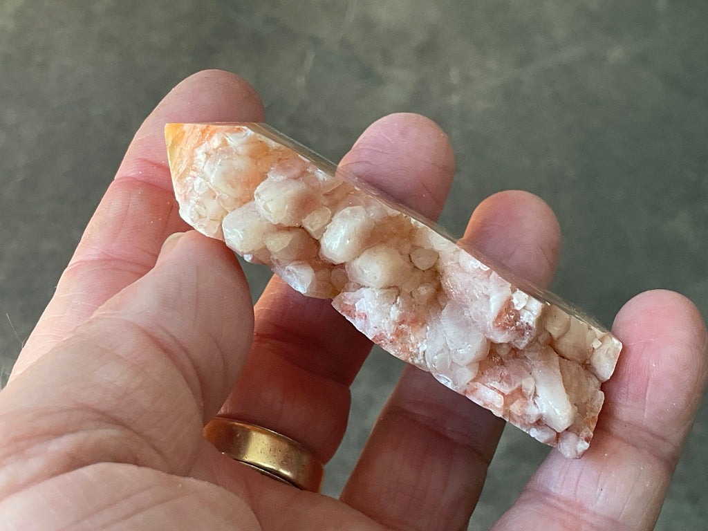 90g Orange Dog Tooth Calcite Generator 2A