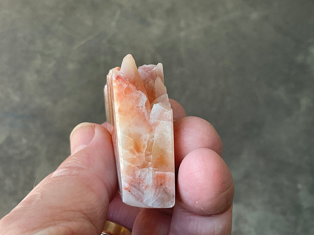 90g Orange Dog Tooth Calcite Generator 2A