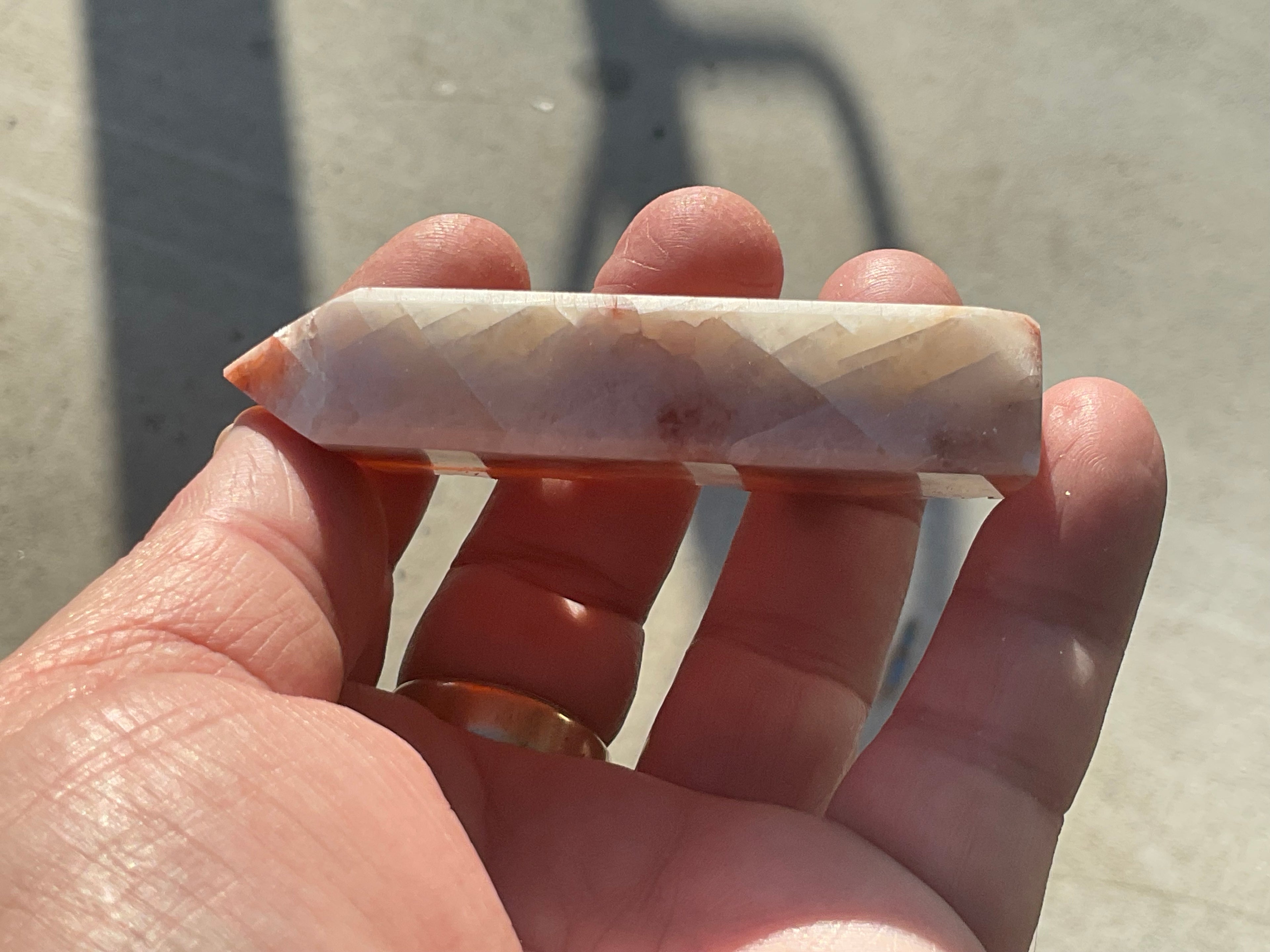 90g Orange Dog Tooth Calcite Generator 2A