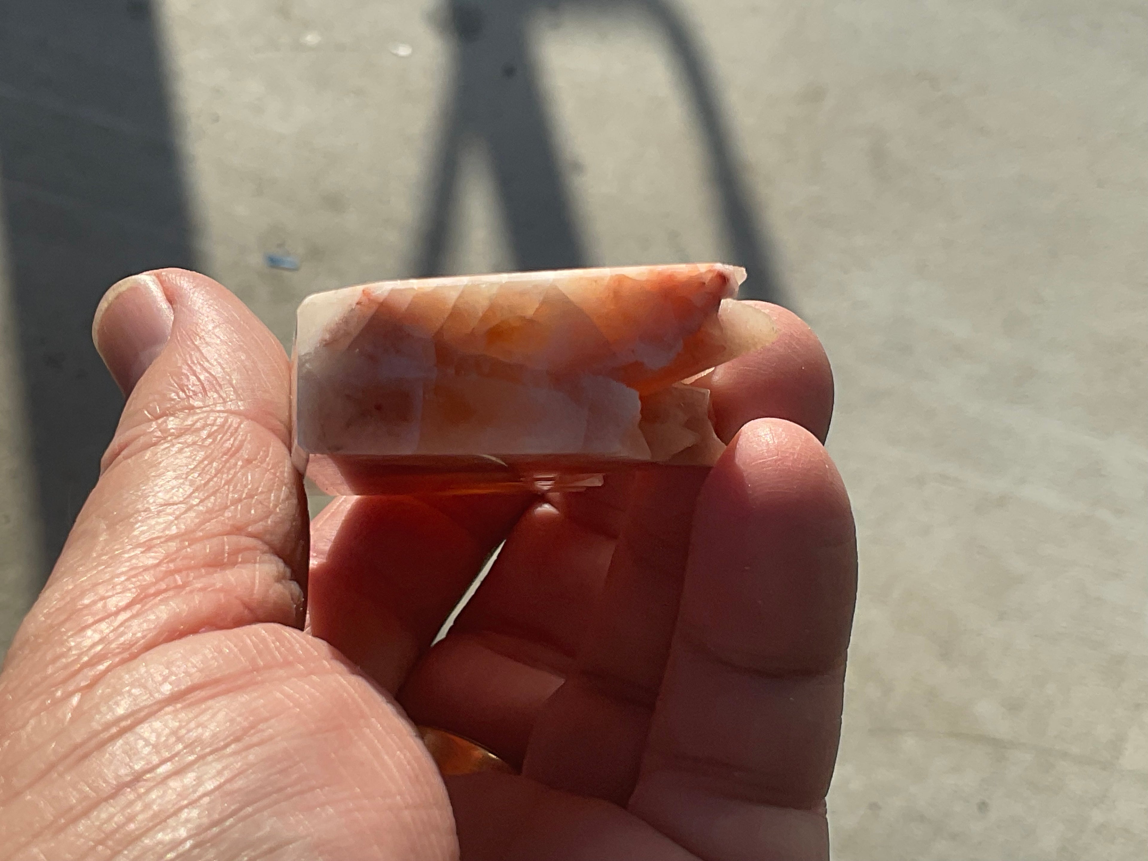 90g Orange Dog Tooth Calcite Generator 2A