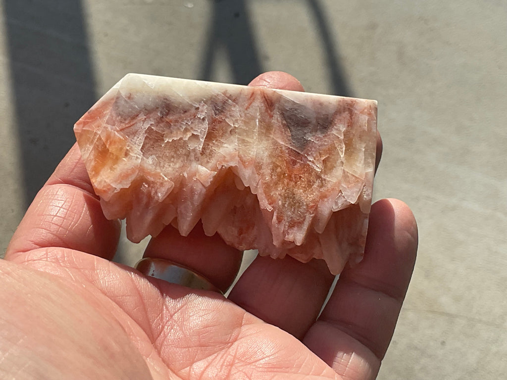 90g Orange Dog Tooth Calcite Generator 2A