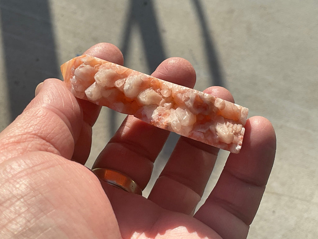 90g Orange Dog Tooth Calcite Generator 2A