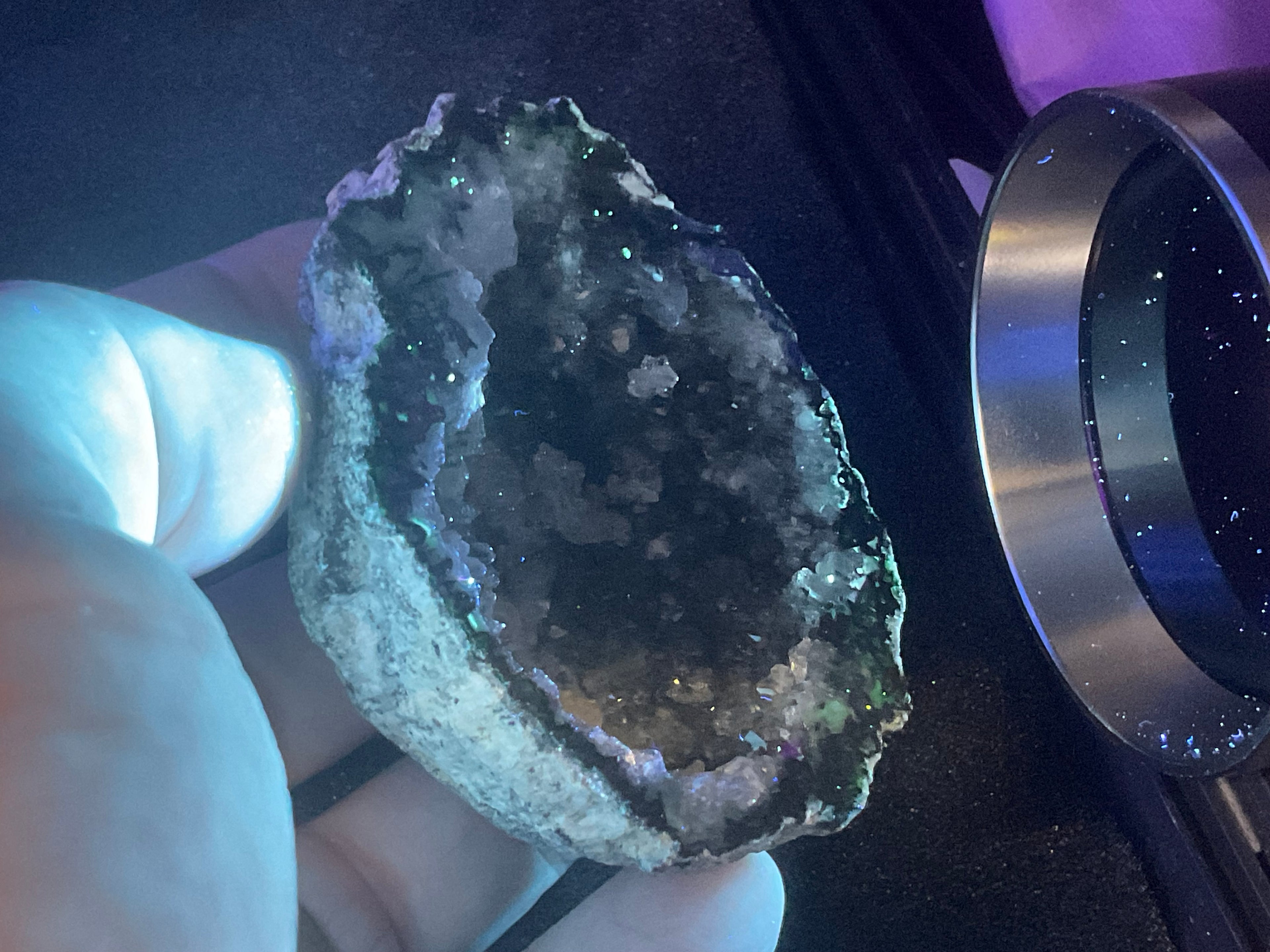 106g Mexican Geode Half 1C