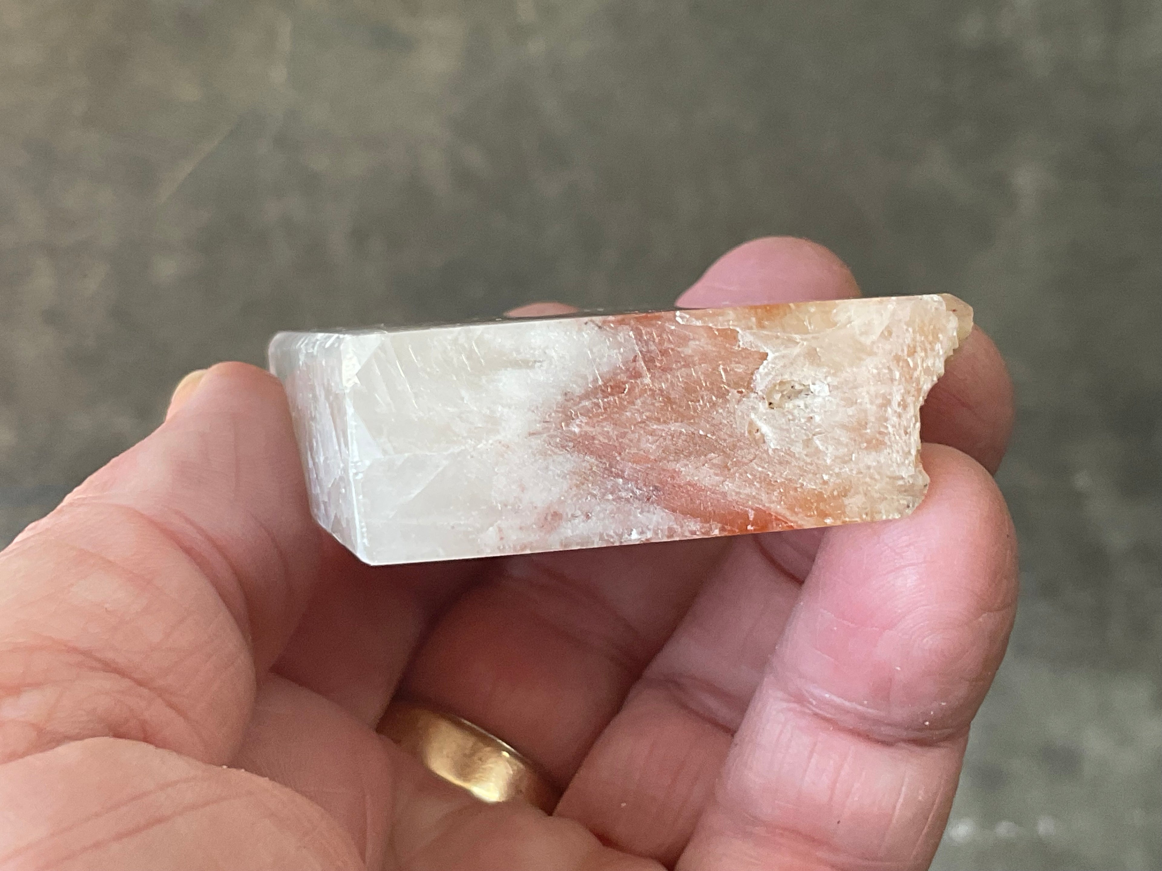 104g Orange Dog Tooth Calcite Generator 2B