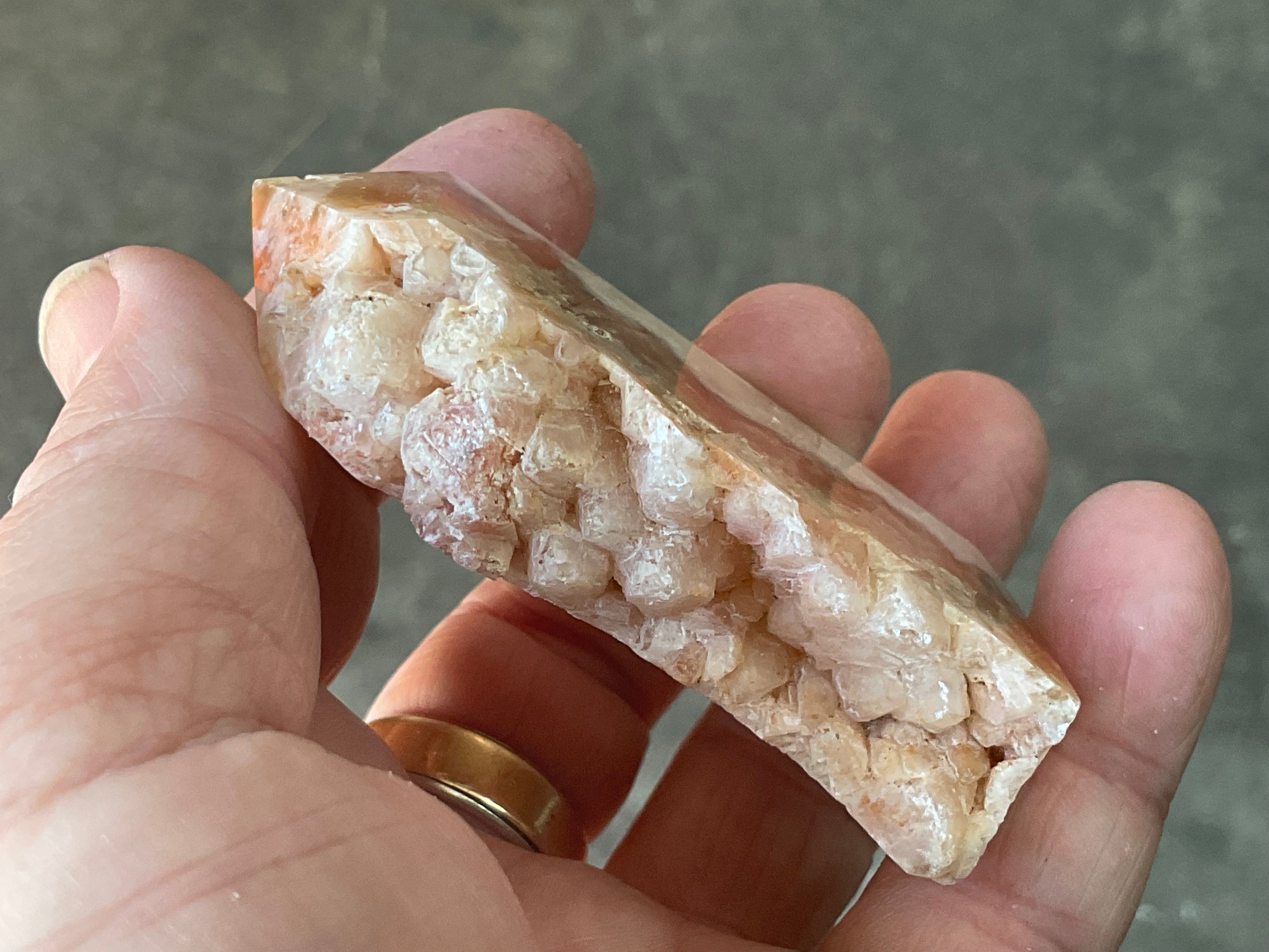 104g Orange Dog Tooth Calcite Generator 2B